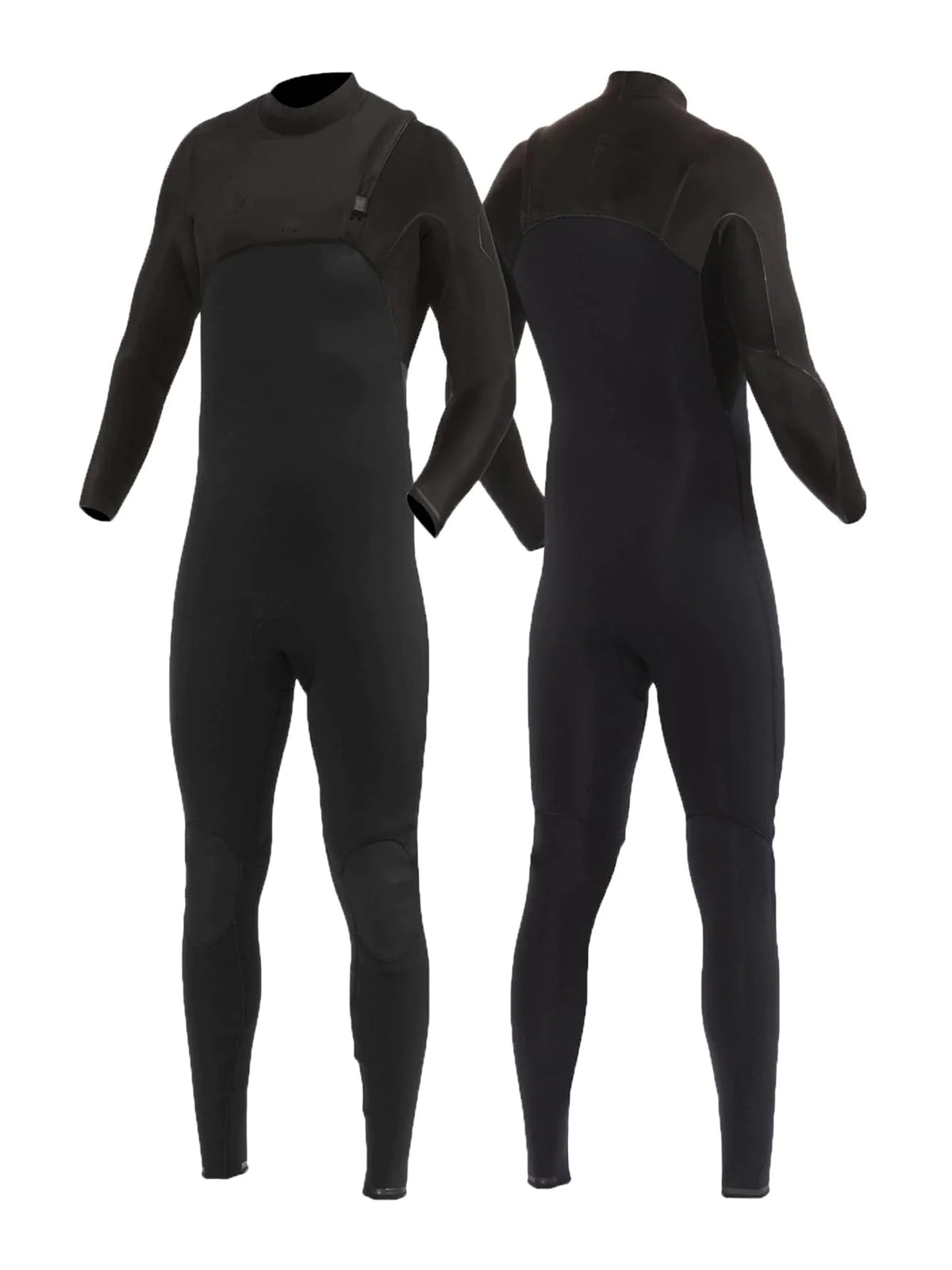 Vissla Wetsuit High Seas II Full Chest Zip 4-3 Stealth FW22
