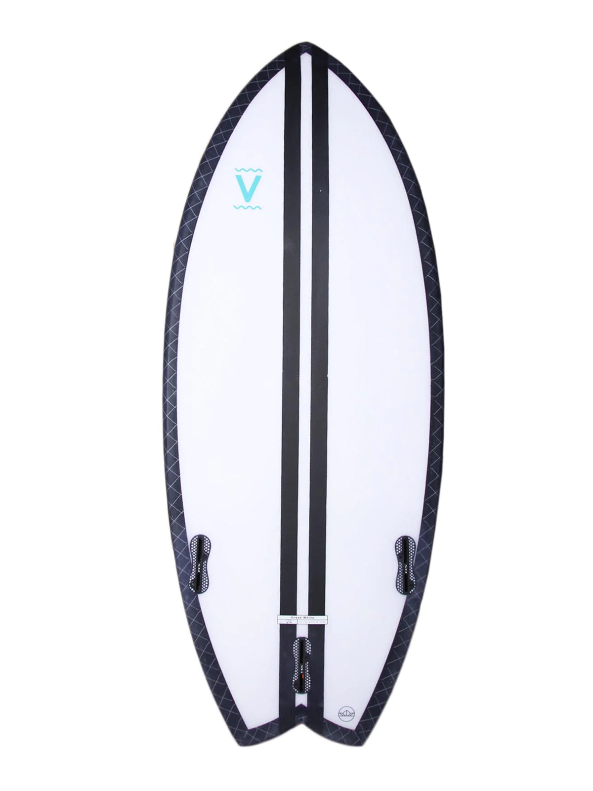 Visitor Surfboards Wake Great White 4'5