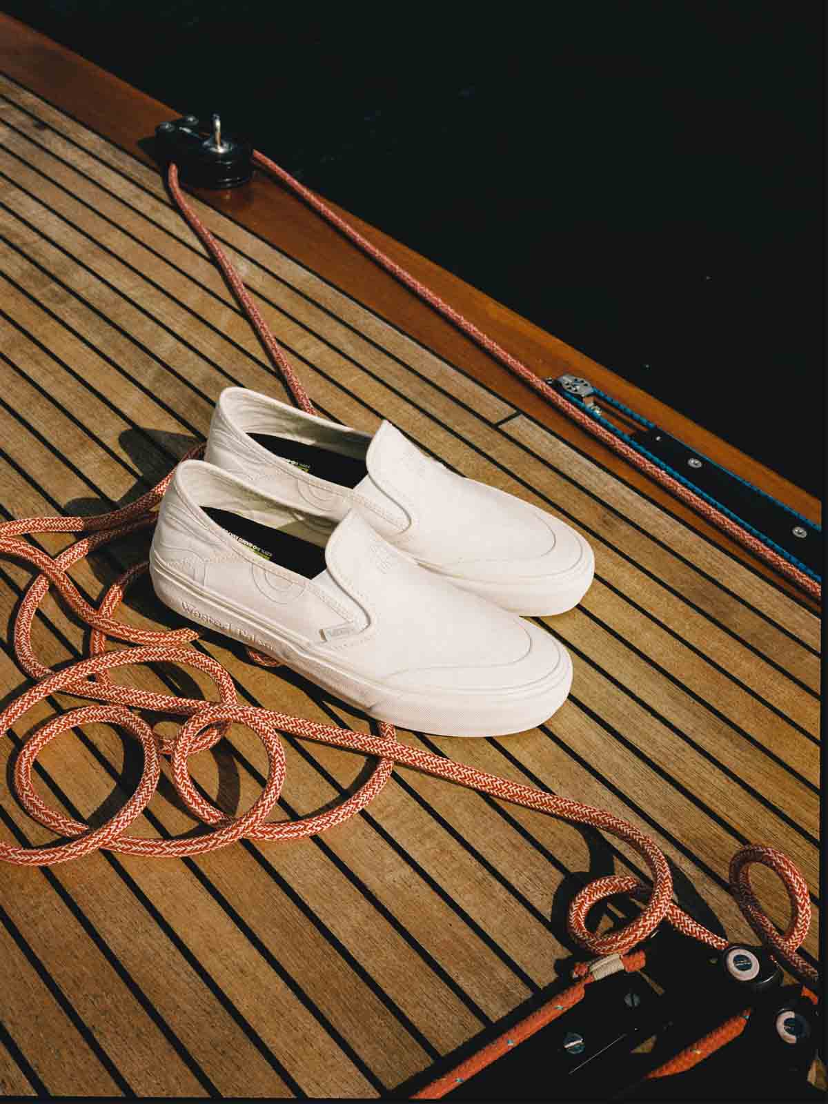 Vans UA Slip-On Wasted Talent Blanc de Blanc