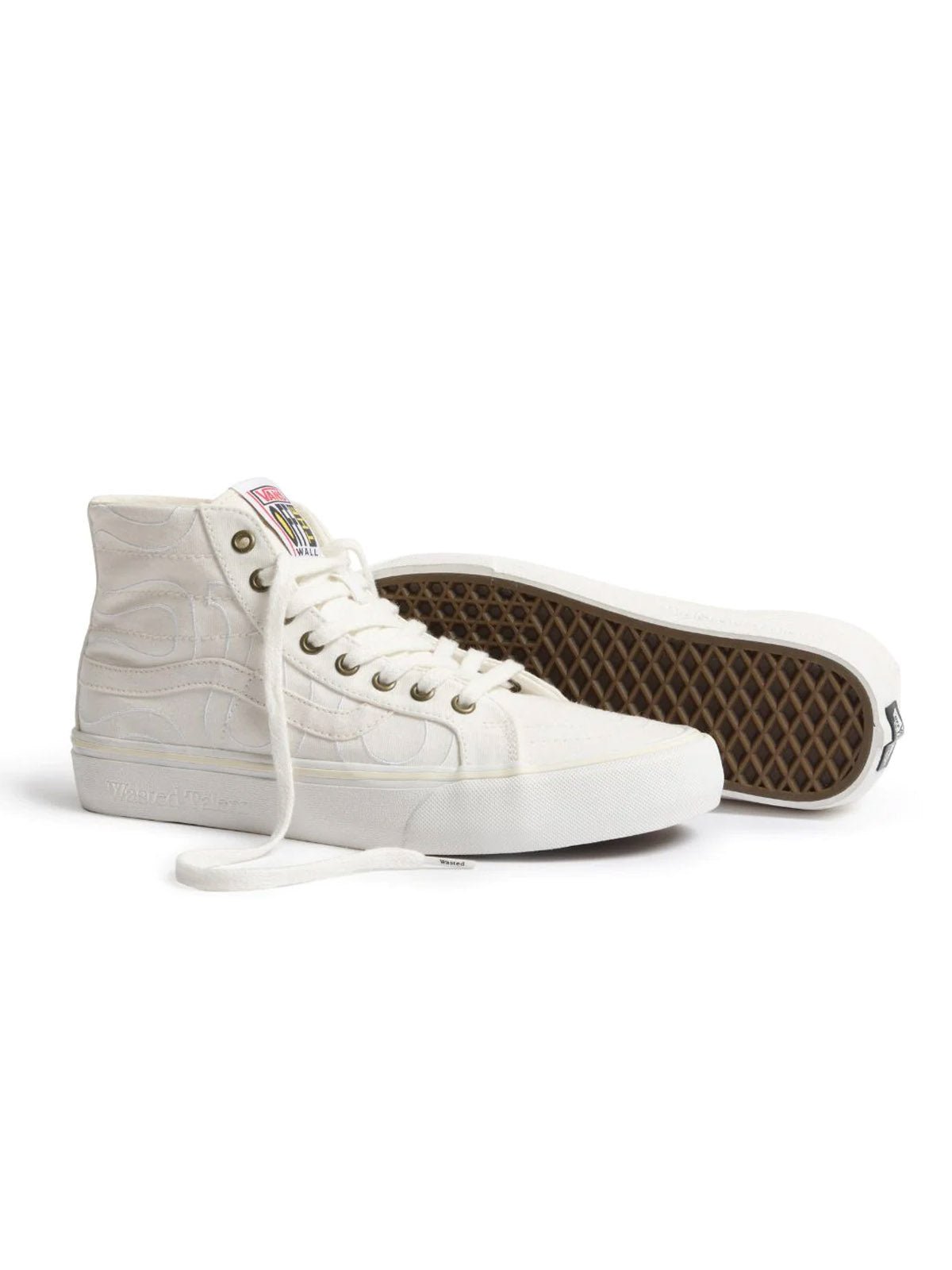 Vans Skate Sk8-Hi Decon Wasted Talent Blanc de Blanc