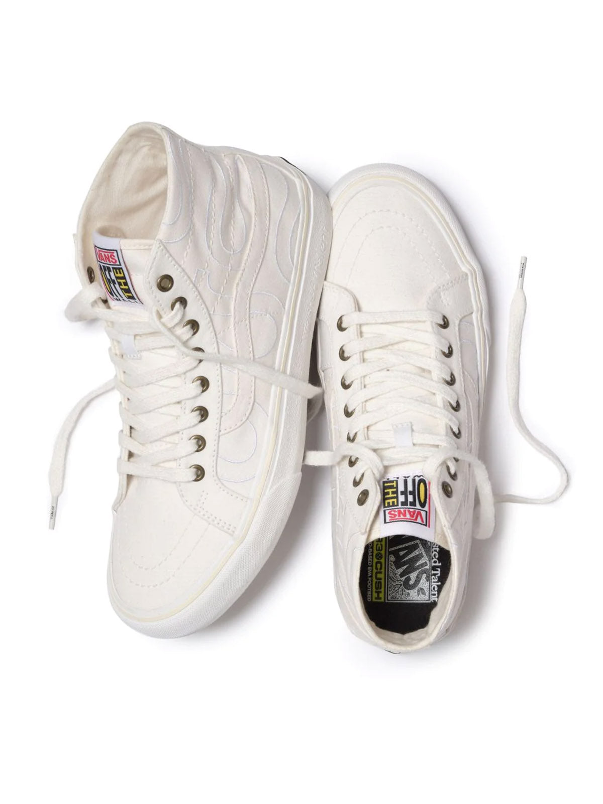 Vans Skate Sk8-Hi Decon Wasted Talent Blanc de Blanc