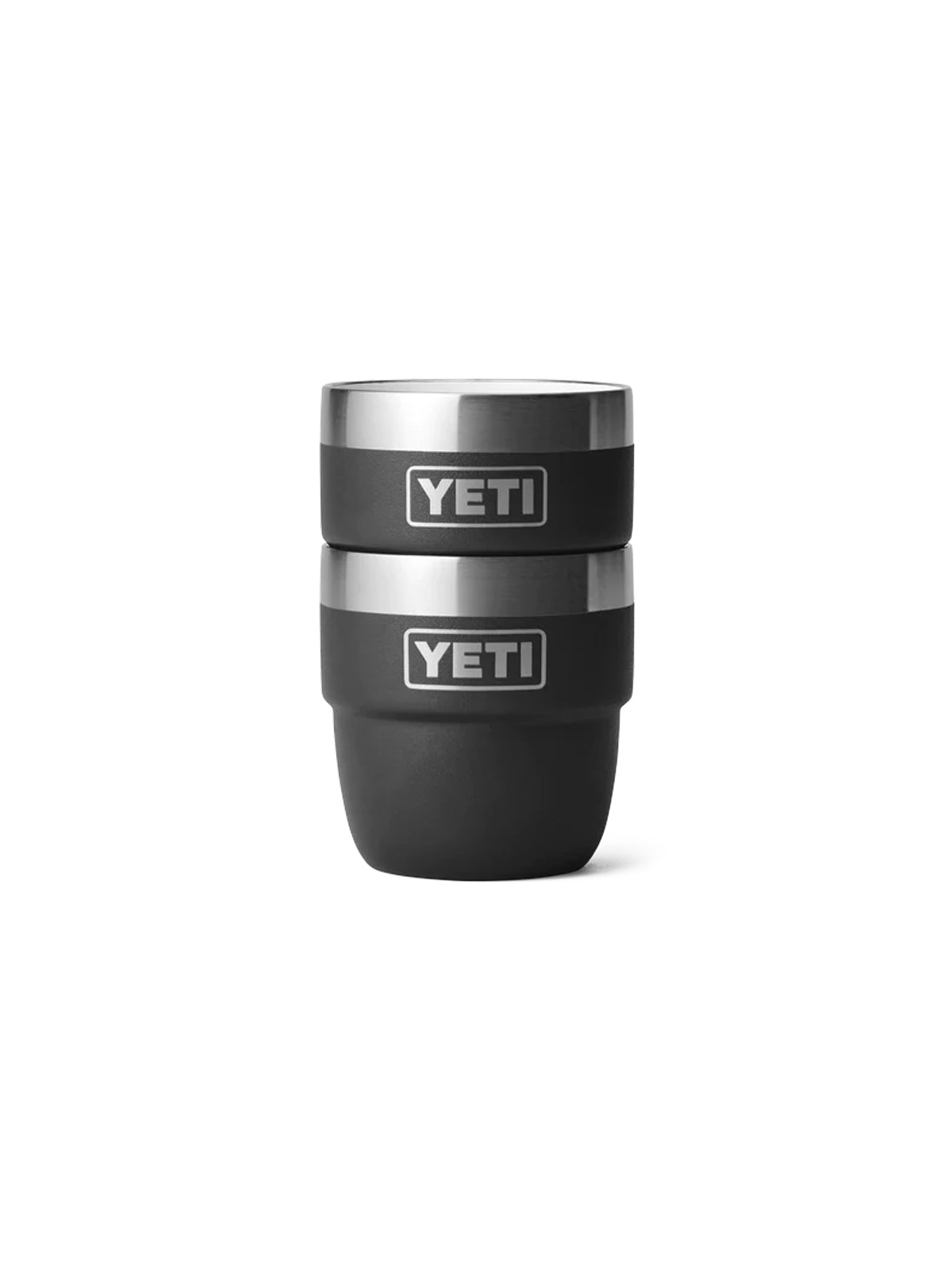 YETI Rambler 4 Oz (118 ml) Stackable Cup 2 Pack Black