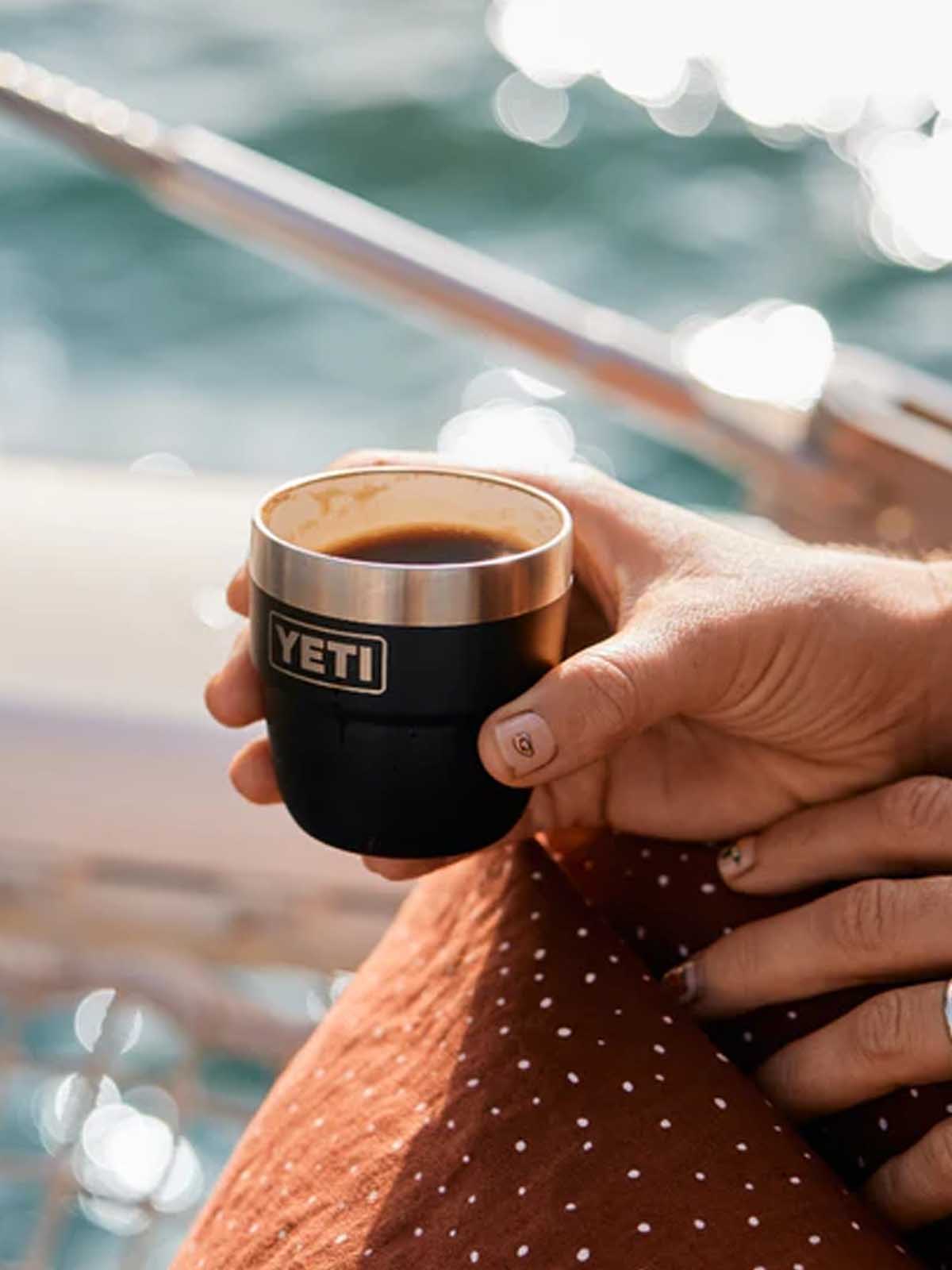 YETI Rambler 4 Oz (118 ml) Stackable Cup 2 Pack Black