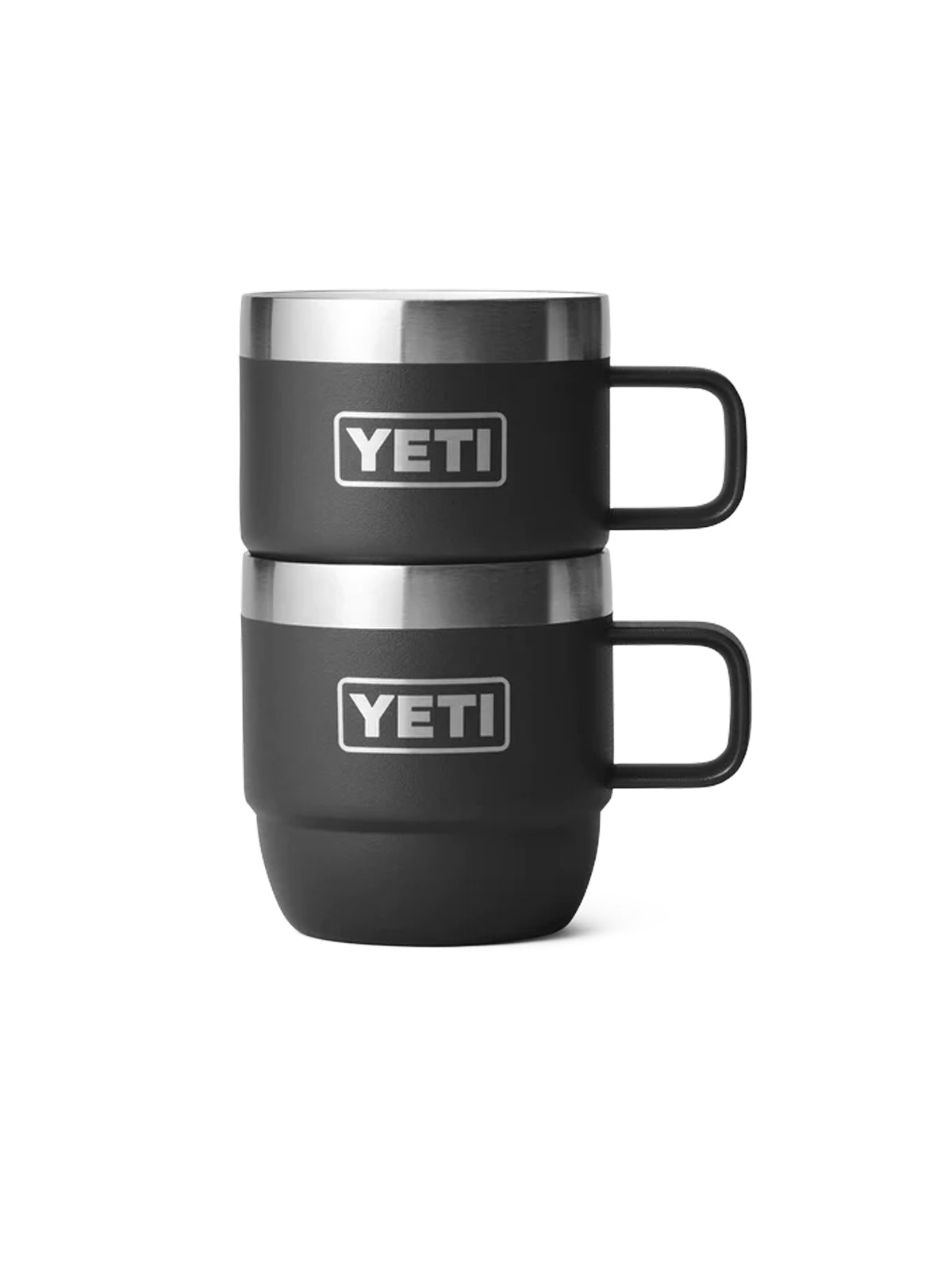 YETI Rambler 6 Oz (177 ml) Stackable Mug 2 Pack Black