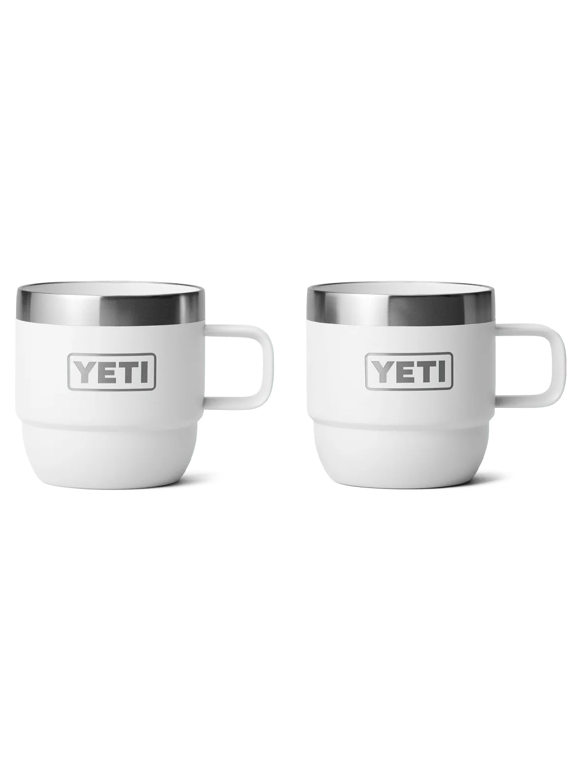 YETI Rambler 6 Oz (177 ml) Stackable Mug 2 Pack White