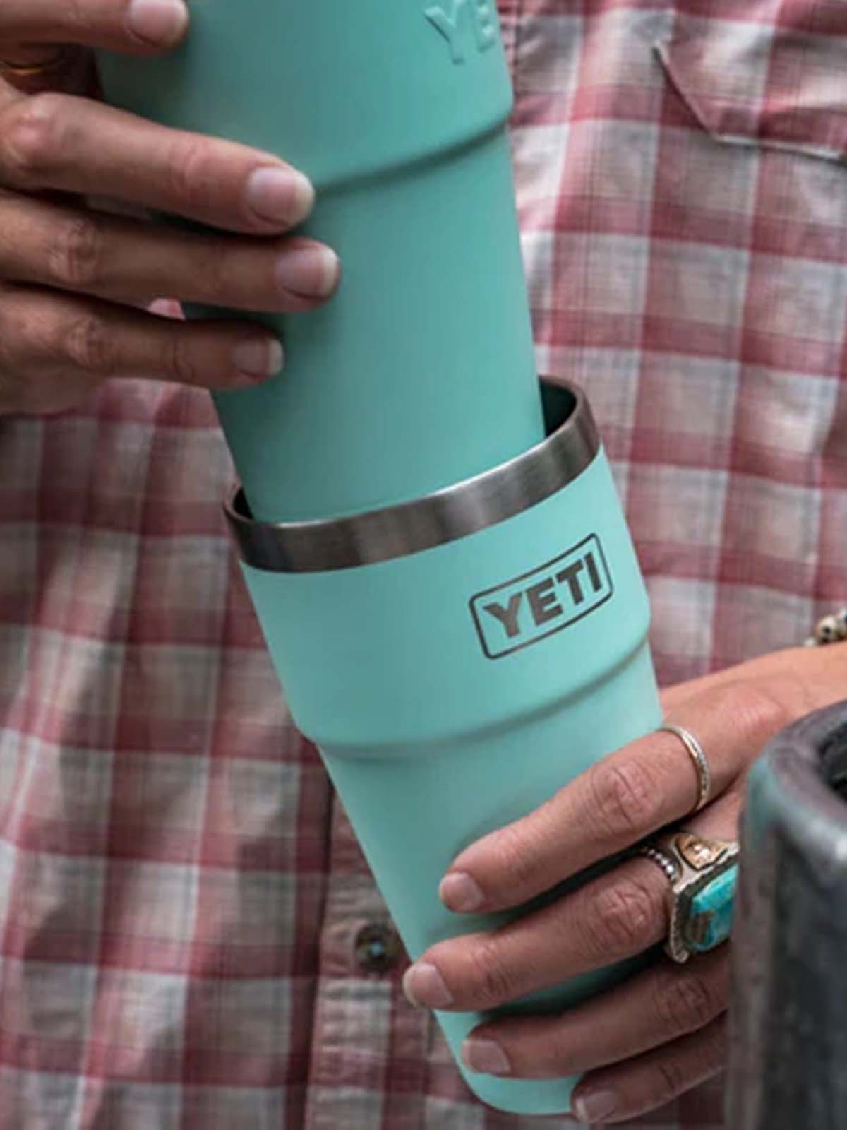 YETI Rambler Single 16 Oz (473 ml) Stackable Cup Black