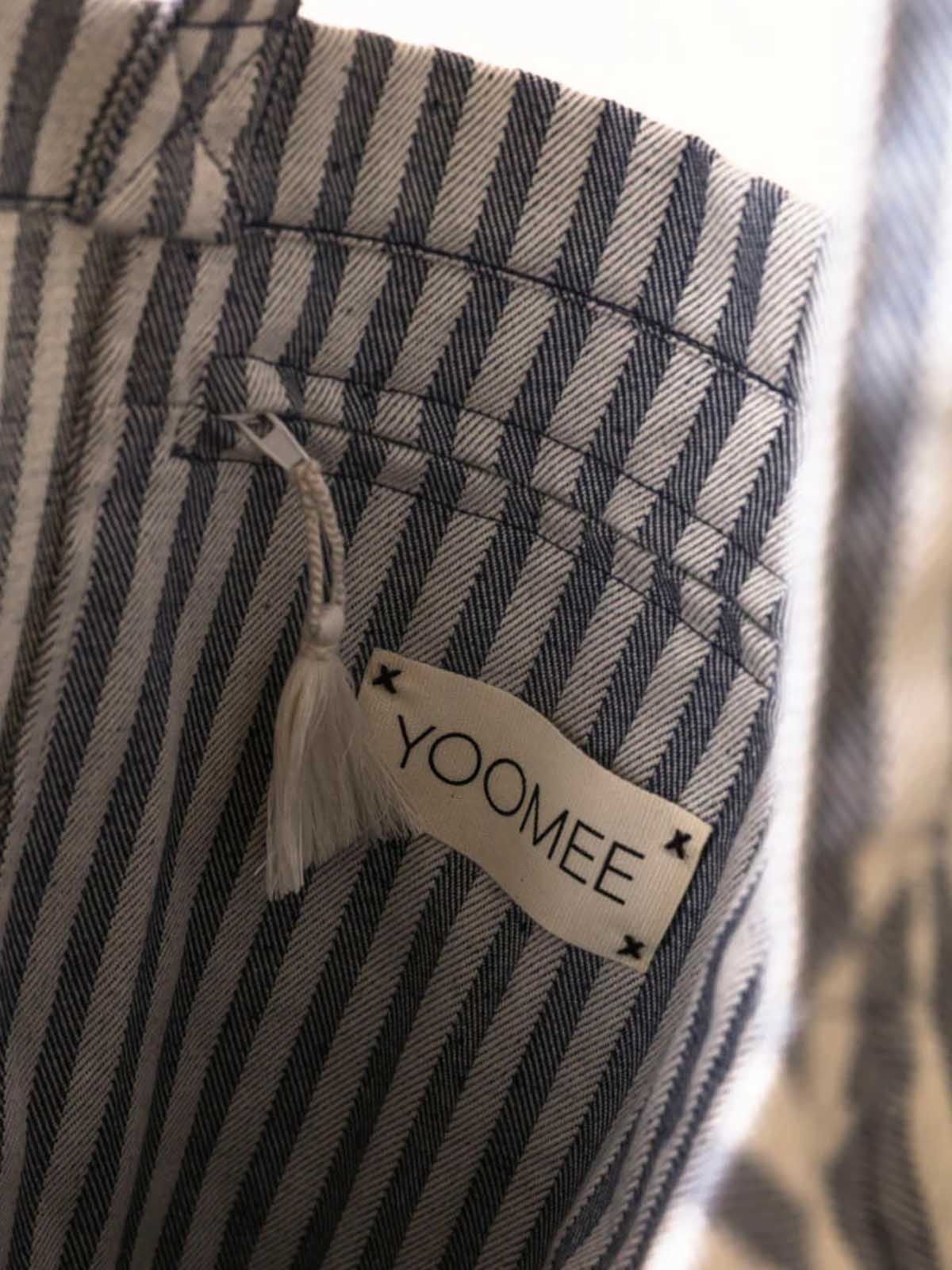 Yoomee Bag Nora Blue Stripes Tassel