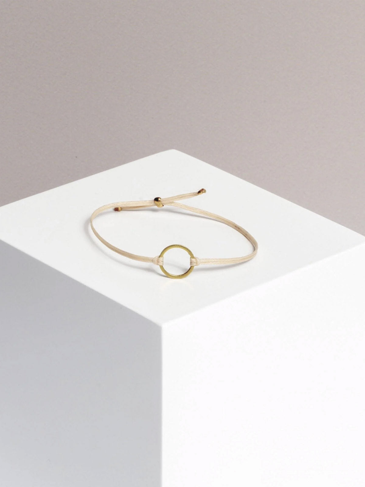Yoomee Bracelete Geometric Circle Beige