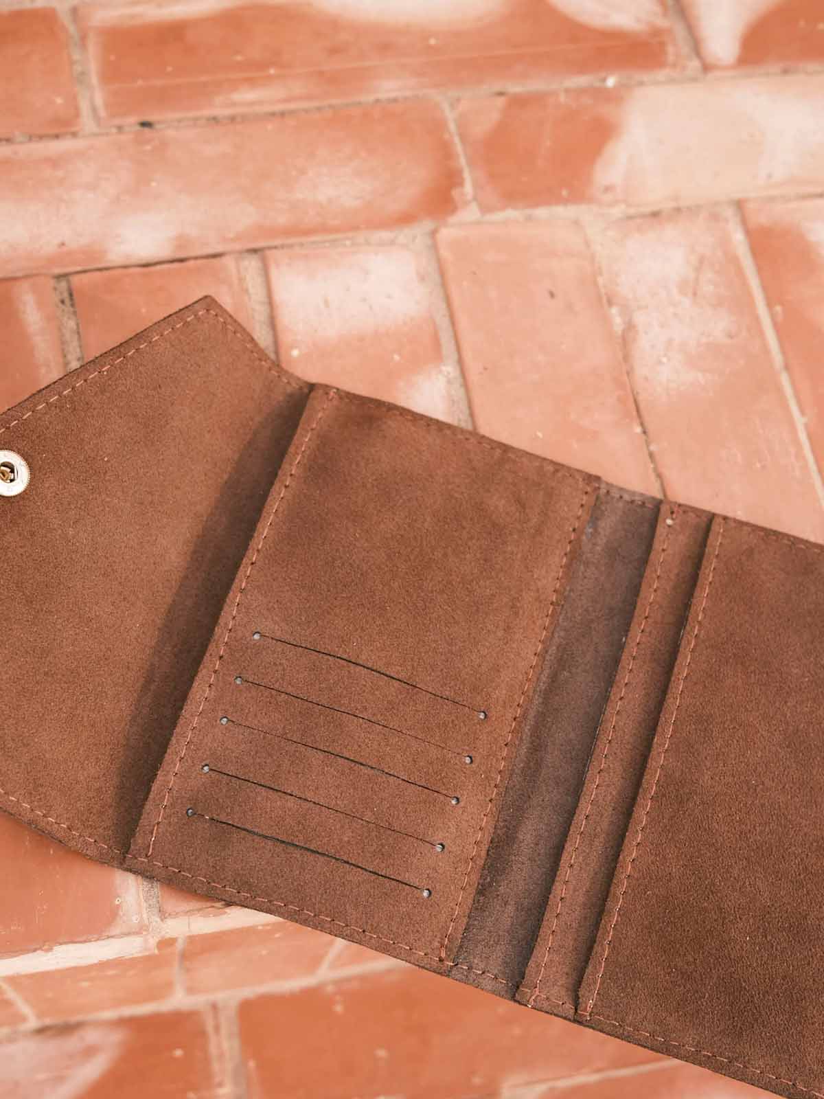 Yoomee Flip Wallet Denya Red Wood