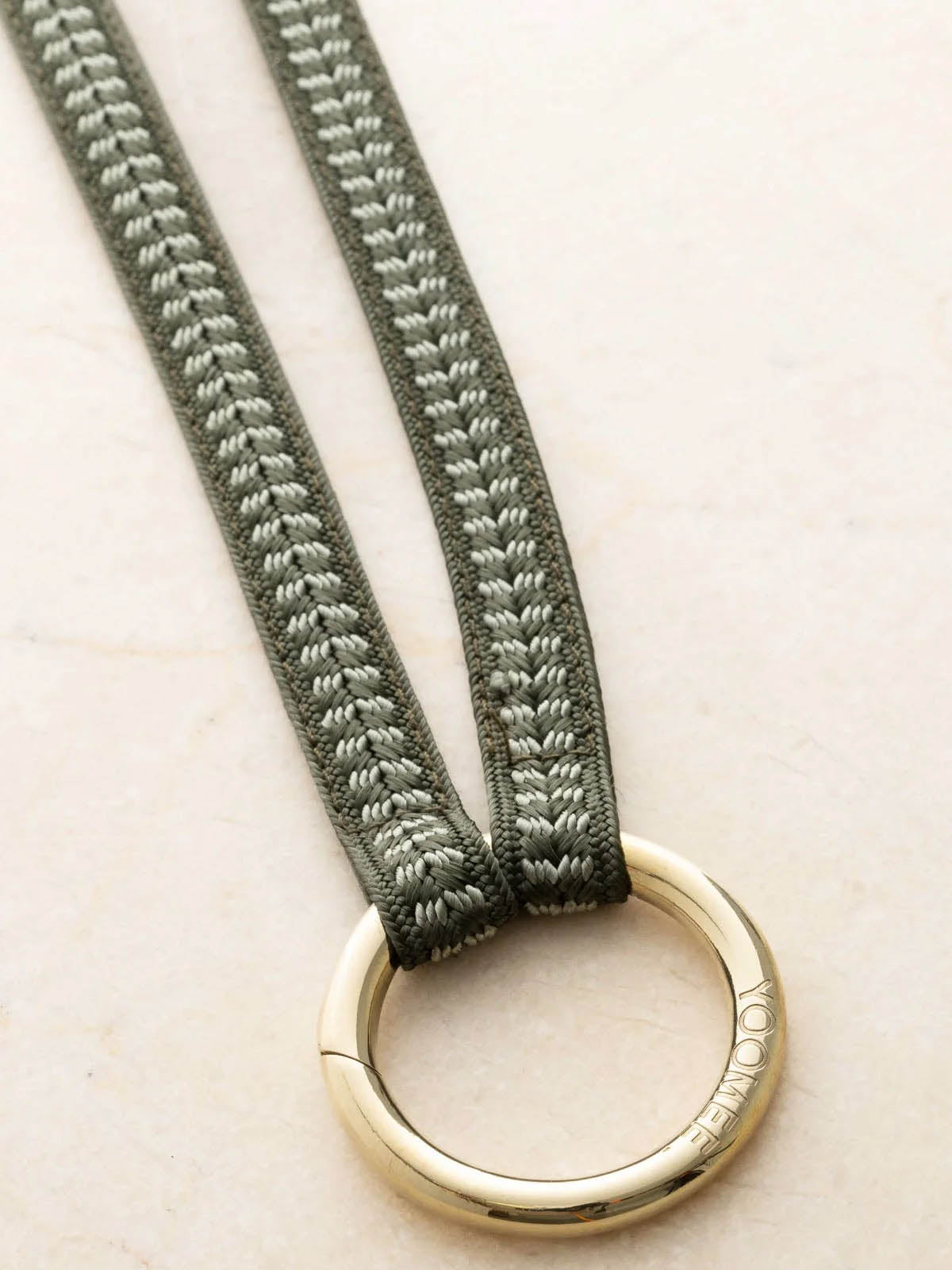 Yoomee Keychain Zahra Artichoke Mini Gold Thick