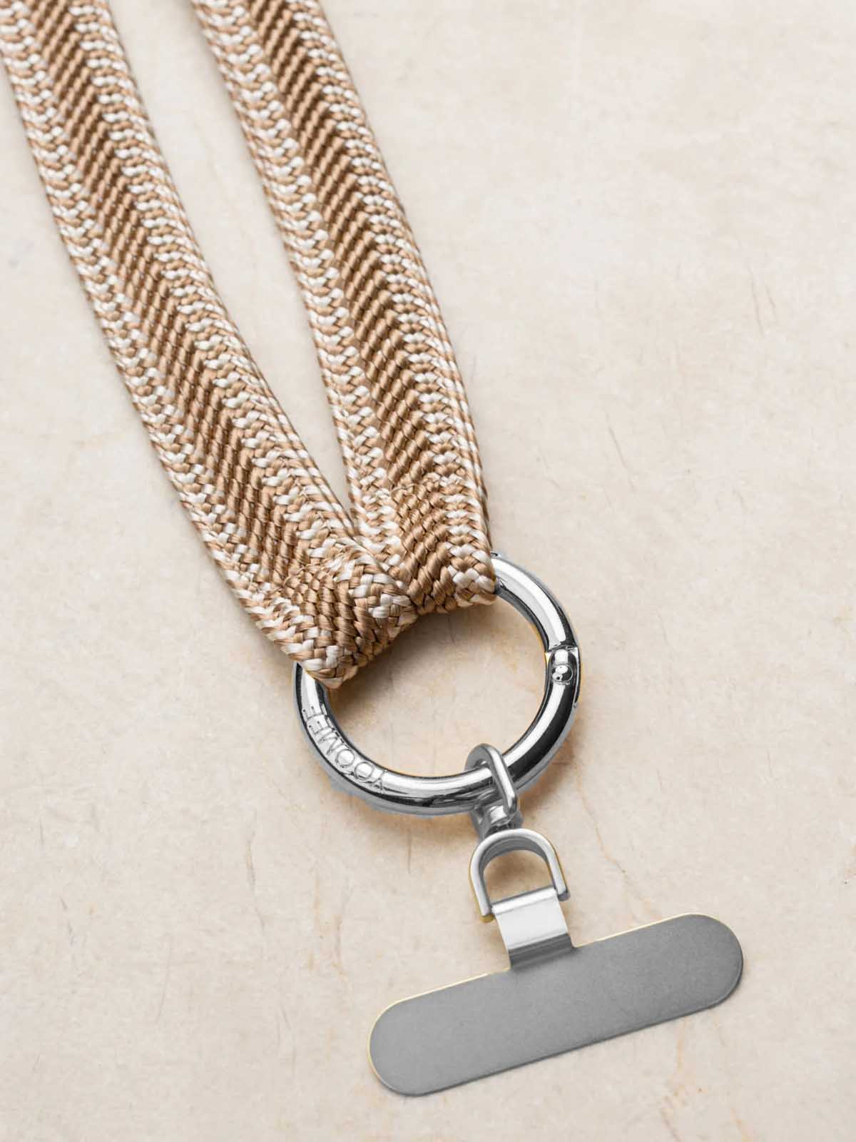 Yoomee Phonechain Zahra Marble Silver