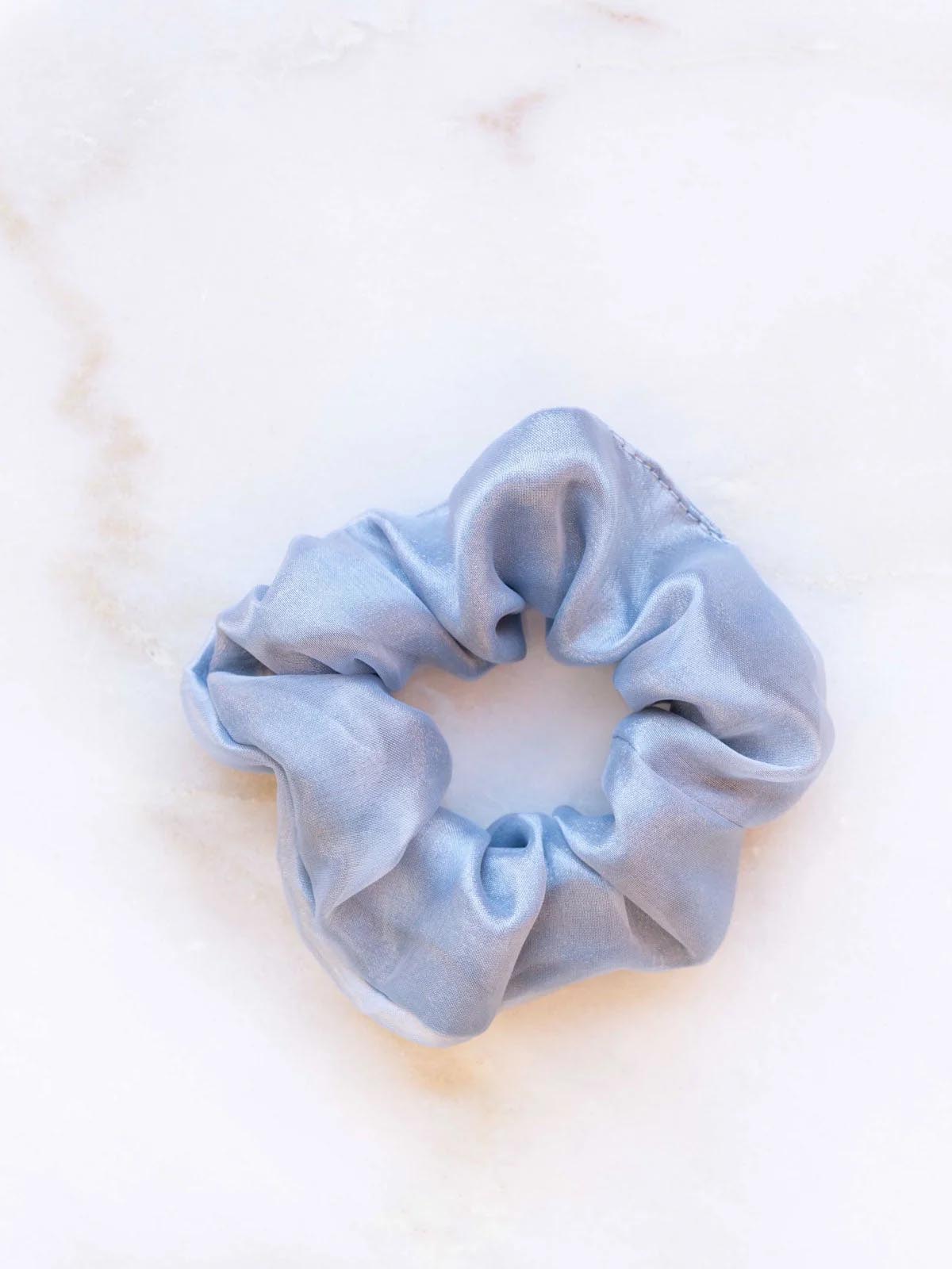 Yoomee Scrunchie Medina Glossy Light Blue