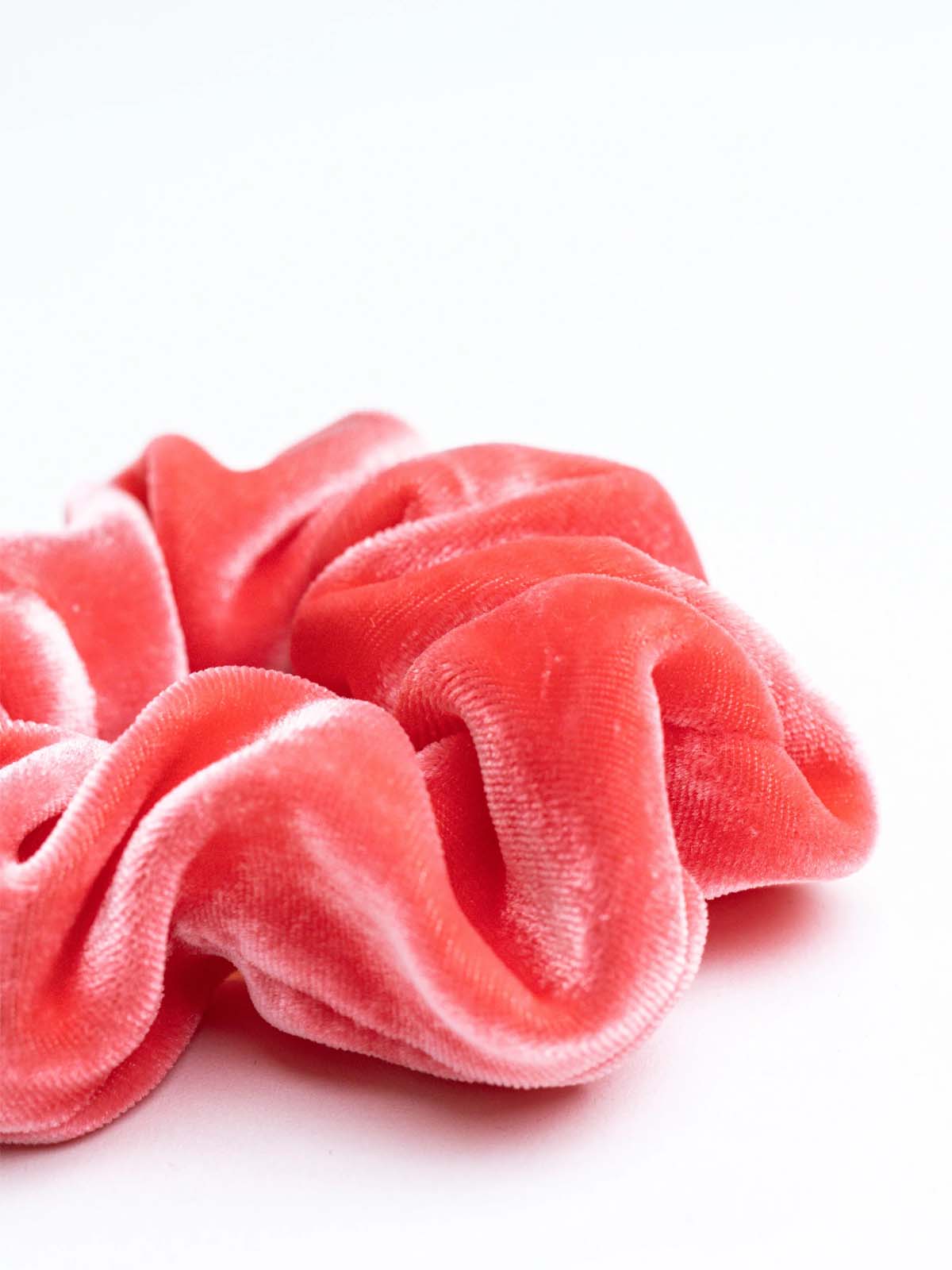 Yoomee Scrunchie Medina Velvet Silk Juicy Peach