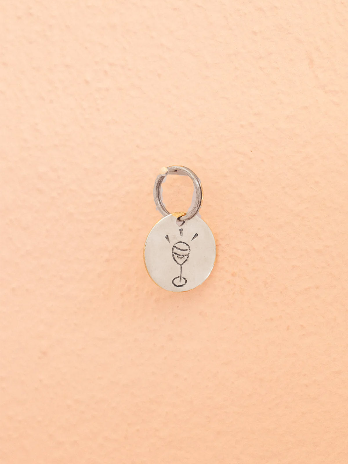 Yoomee Key Tag Mini Cheers Silver