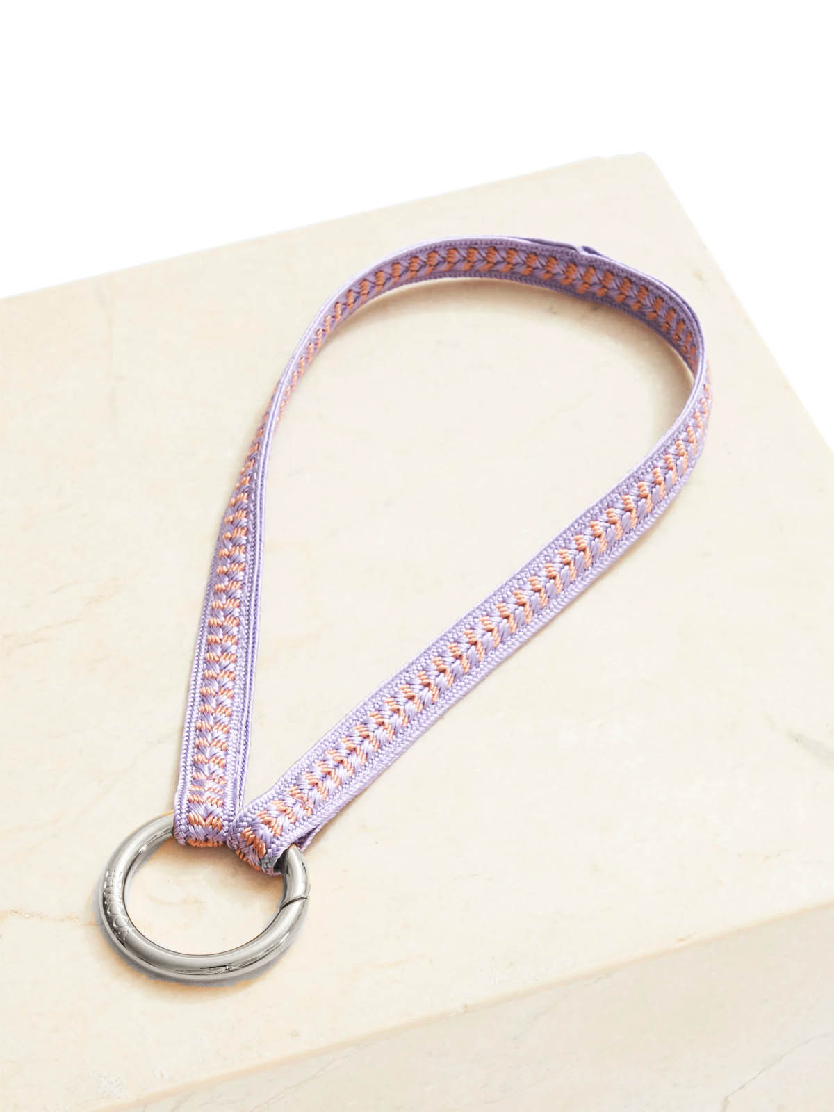 Yoomee Keychain Zahra Coral Reef Mini Silver Thick