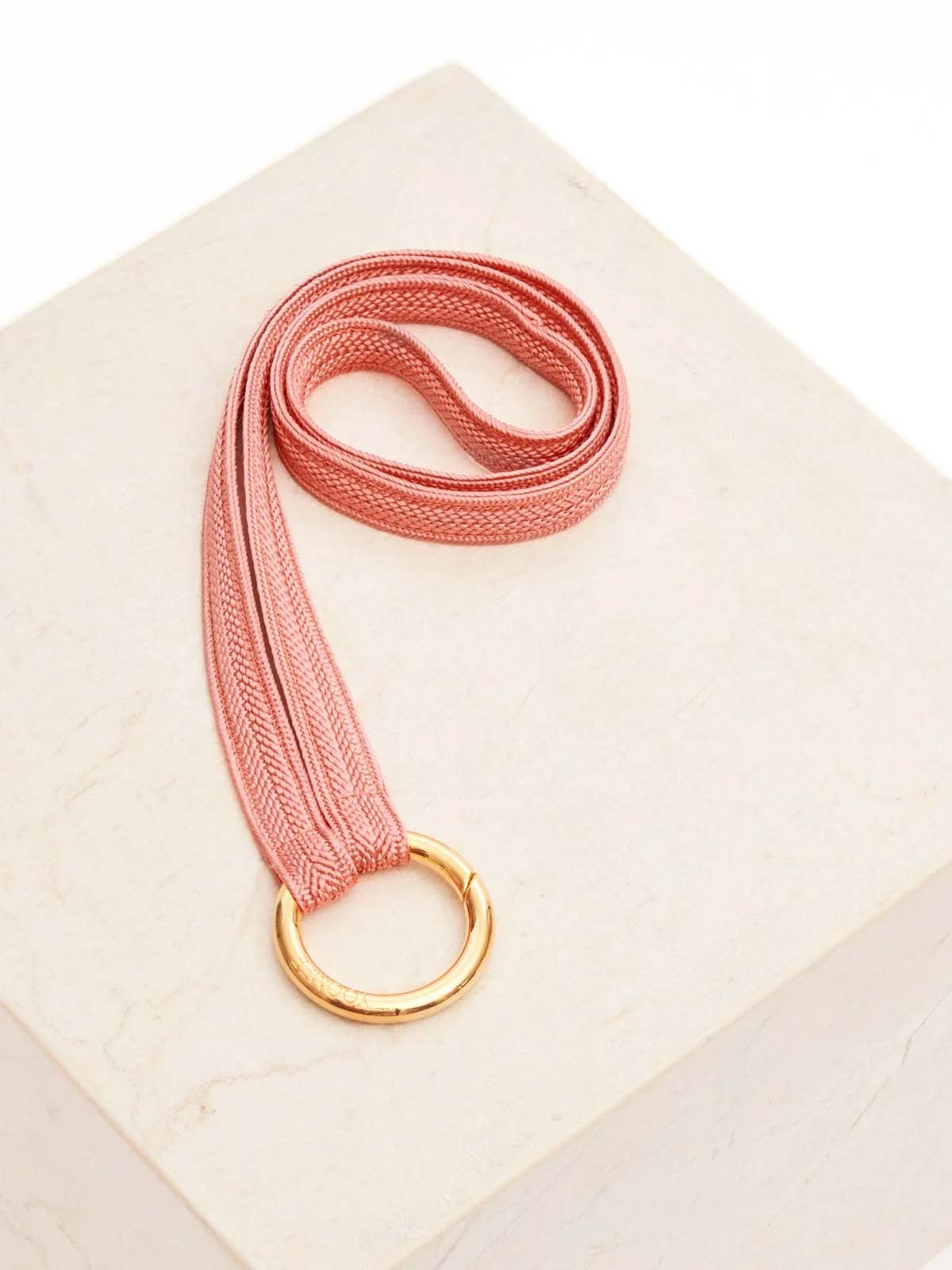 Yoomee Keychain Zahra Flamingo Gold Thick
