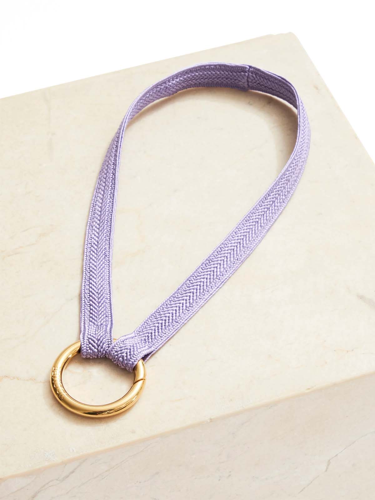 Yoomee Keychain Zahra Lilac Mini Gold Thick