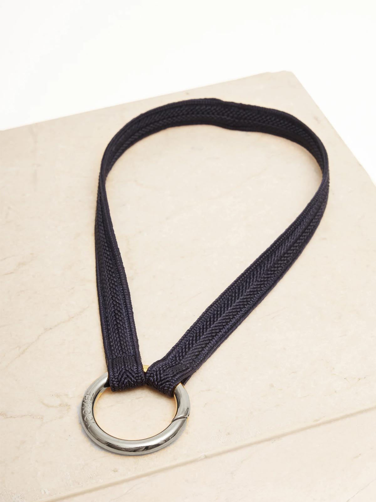 Yoomee Keychain Zahra Marine Mini Silver Thick