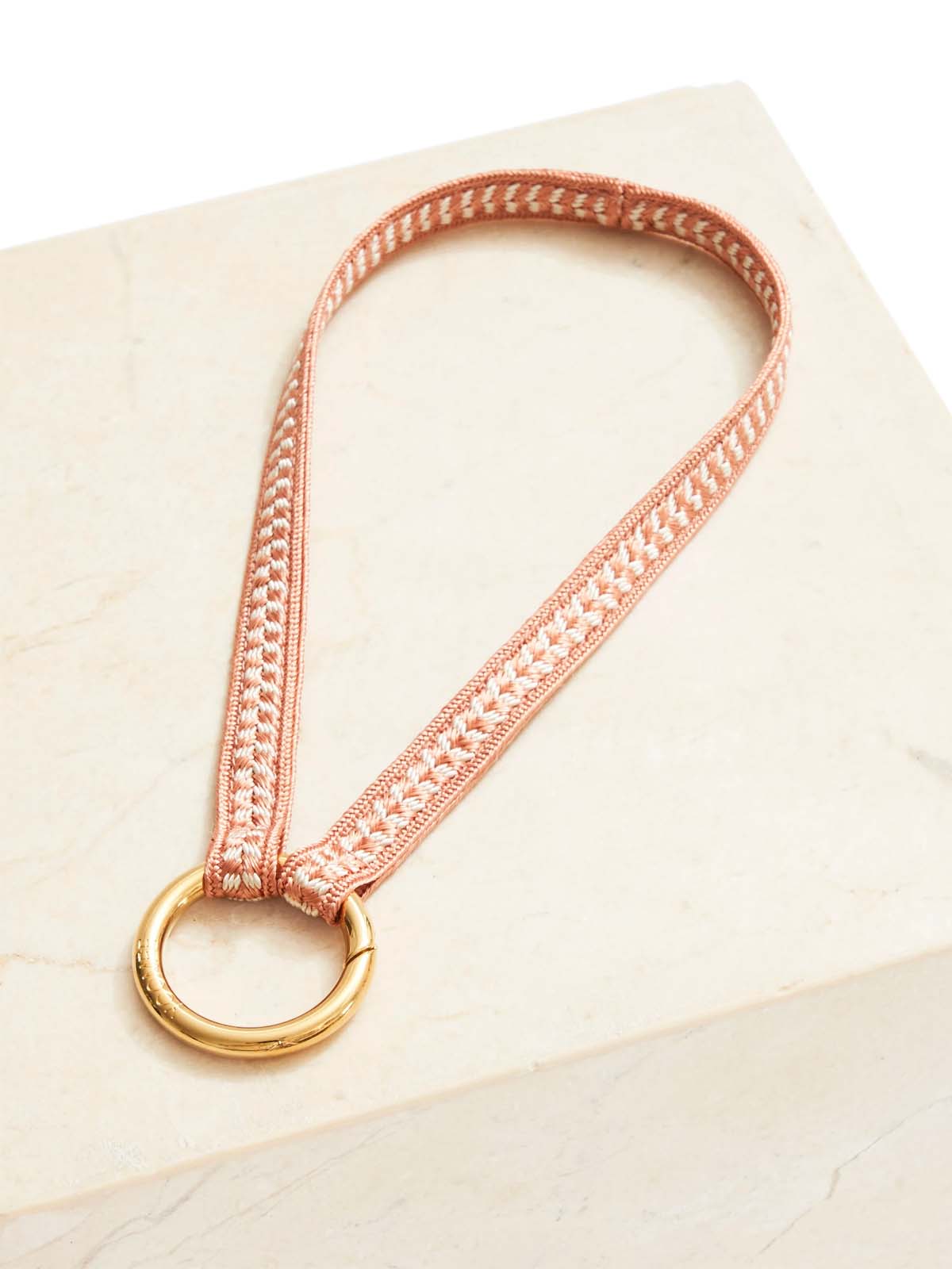 Yoomee Keychain Zahra Marrakech Rose Mini Gold Thick