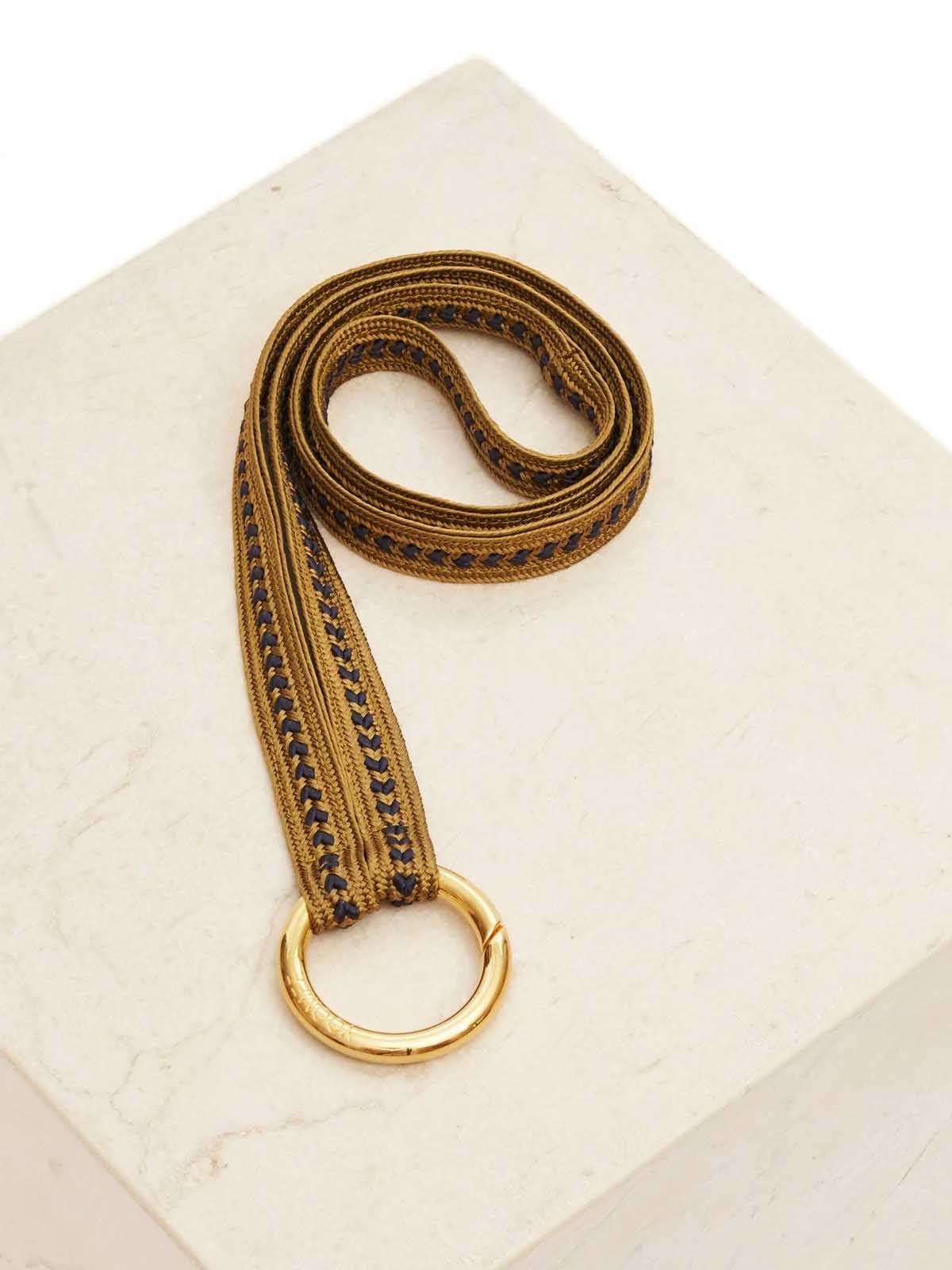 Yoomee Keychain Zahra Olive Tree Gold Thick