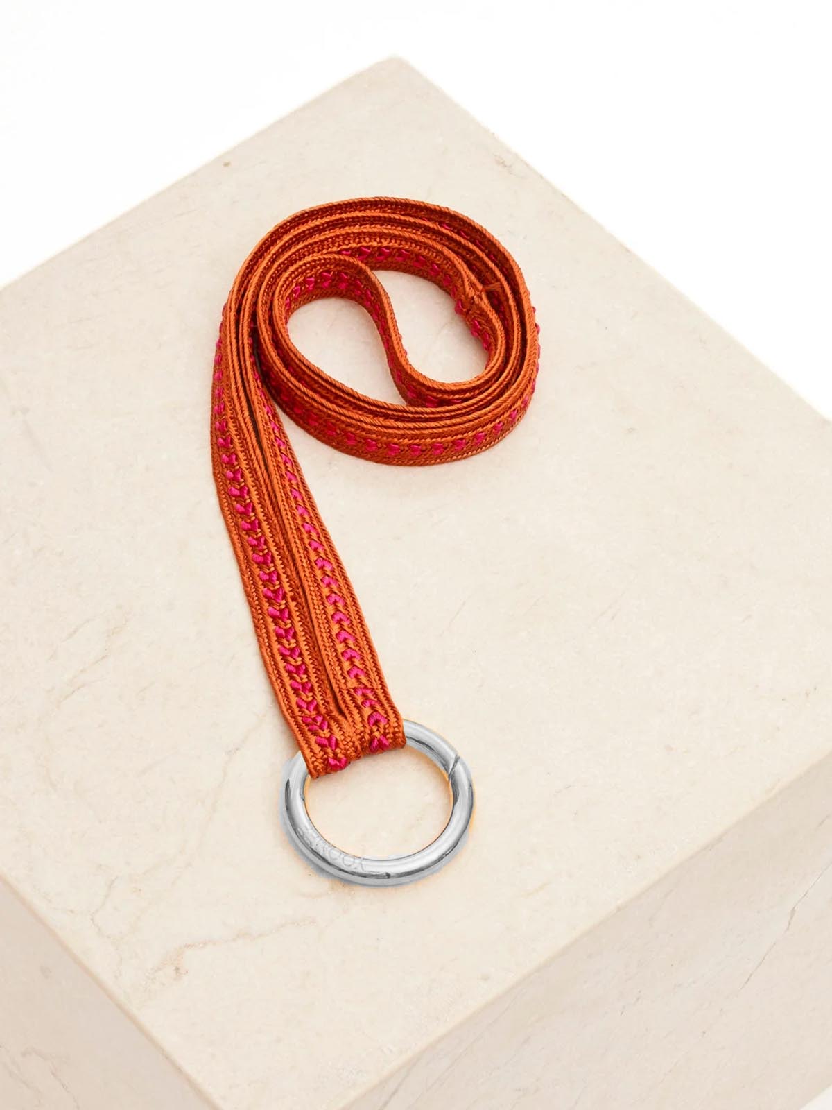 Yoomee Keychain Zahra Pumpkin Love Silver Thick