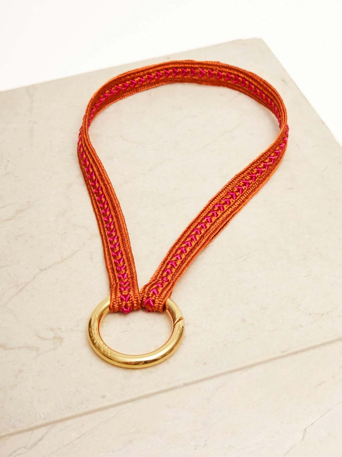 Yoomee Keychain Zahra Pumpkin Love Mini Gold Thick