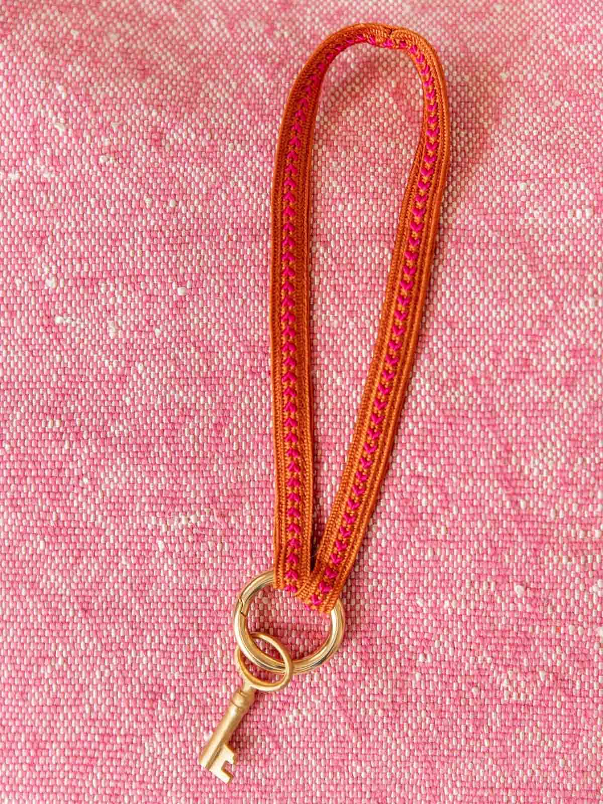 Yoomee Keychain Zahra Pumpkin Love Mini Gold Thick
