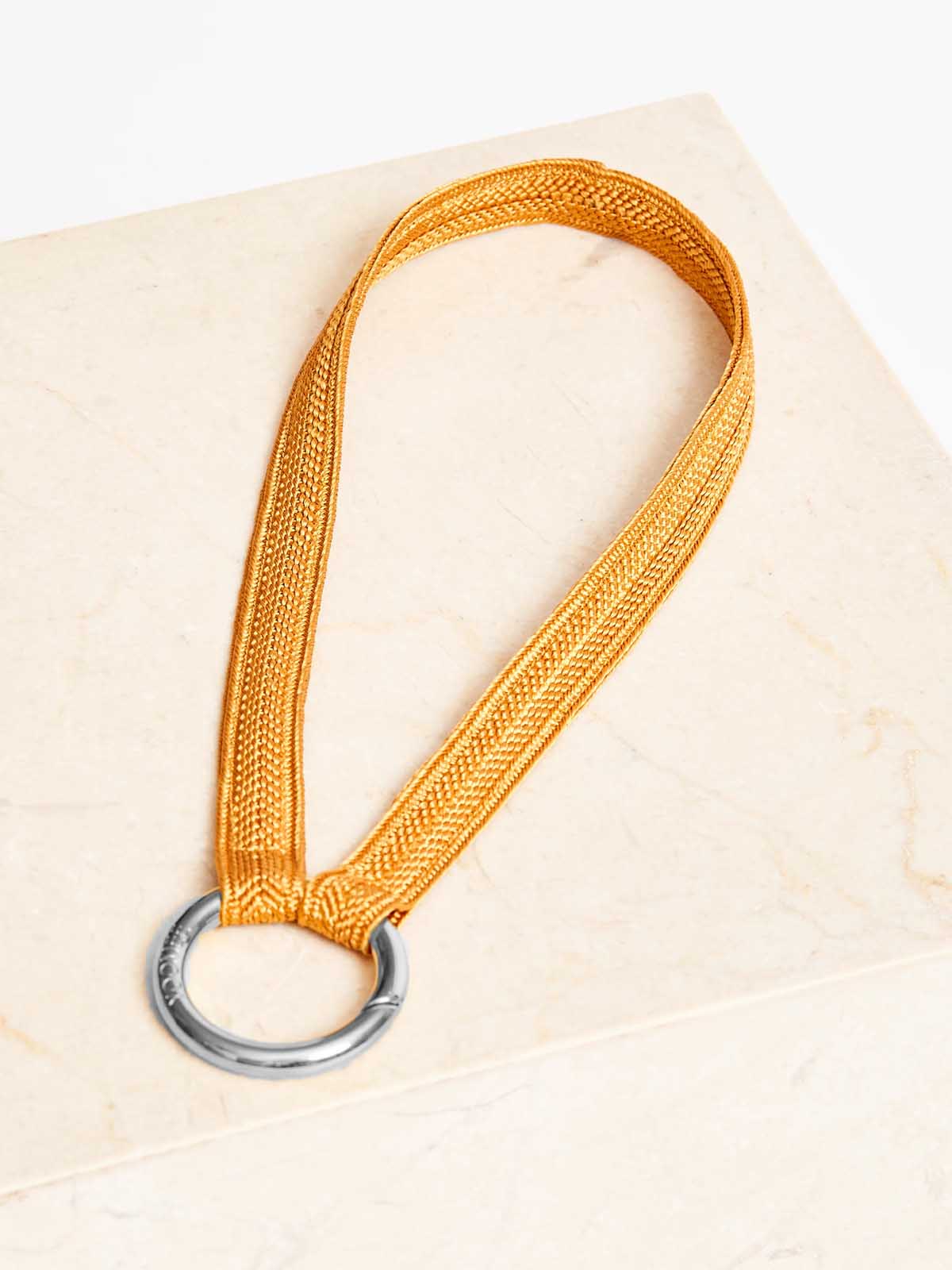 Yoomee Keychain Zahra Sunny Sand Mini Silver Thick