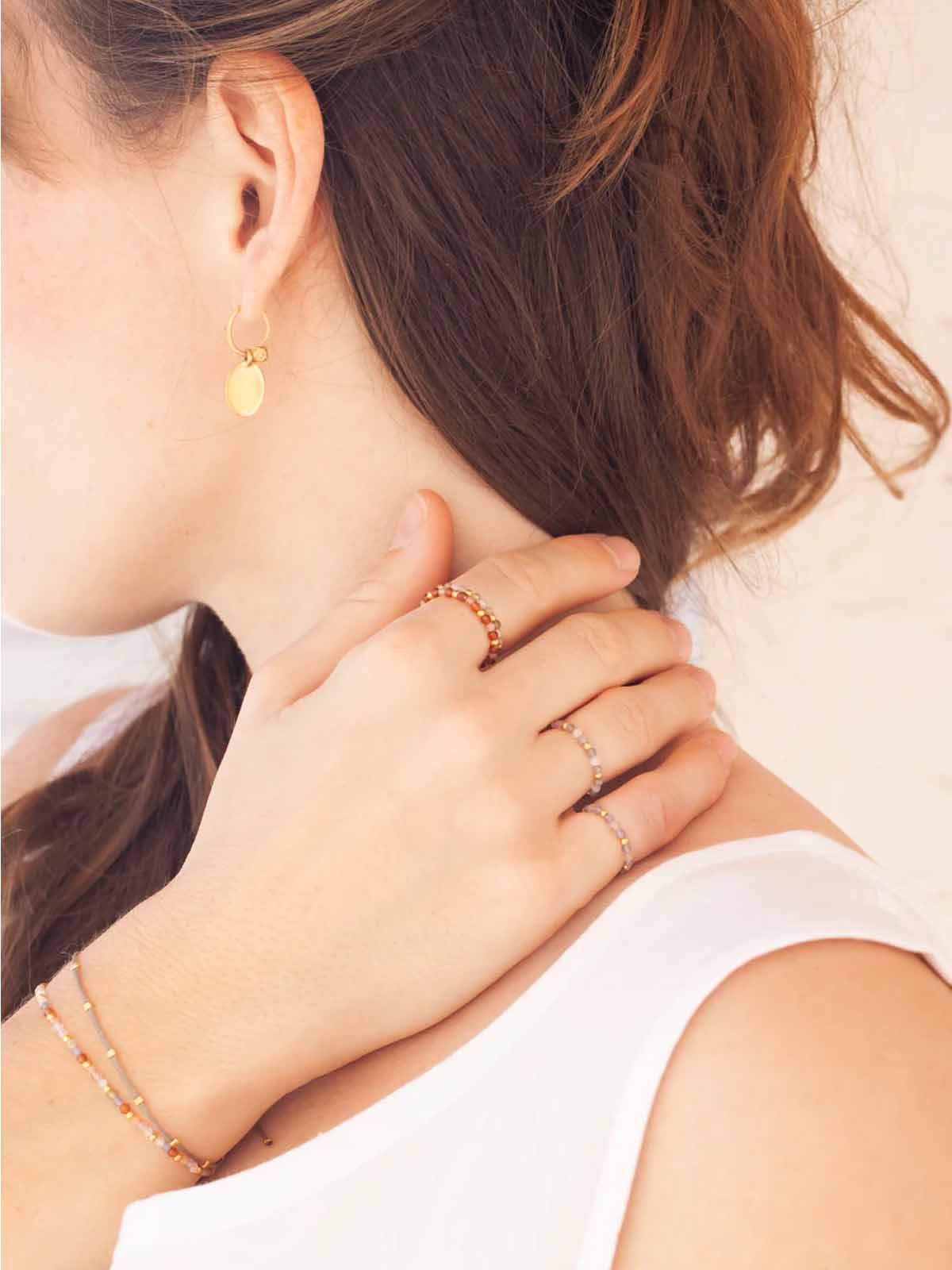 Yoomee Ring Aya Grey Maxi