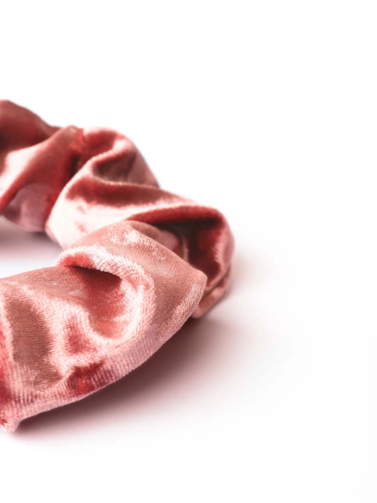 Yoomee Scrunchie Medina Velvet Marrakesh Rose