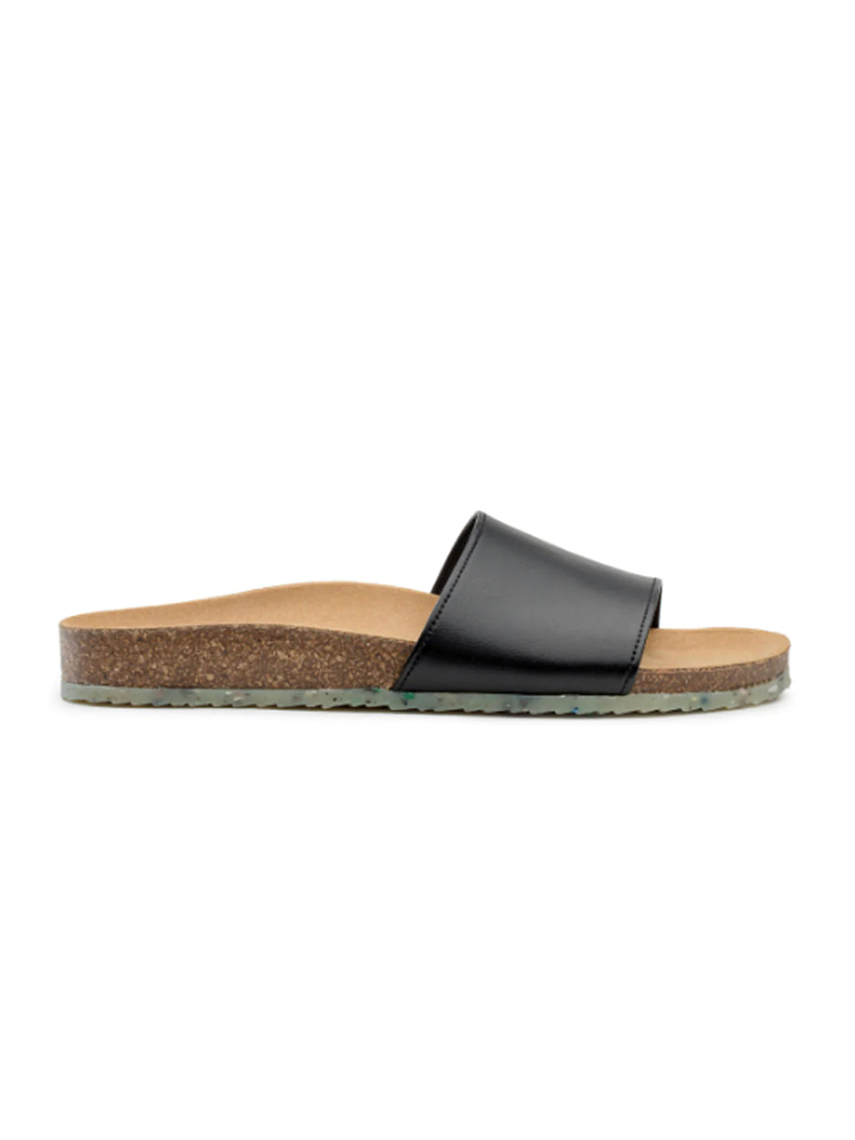 Zouri Shoes Wave Slider Black Apple