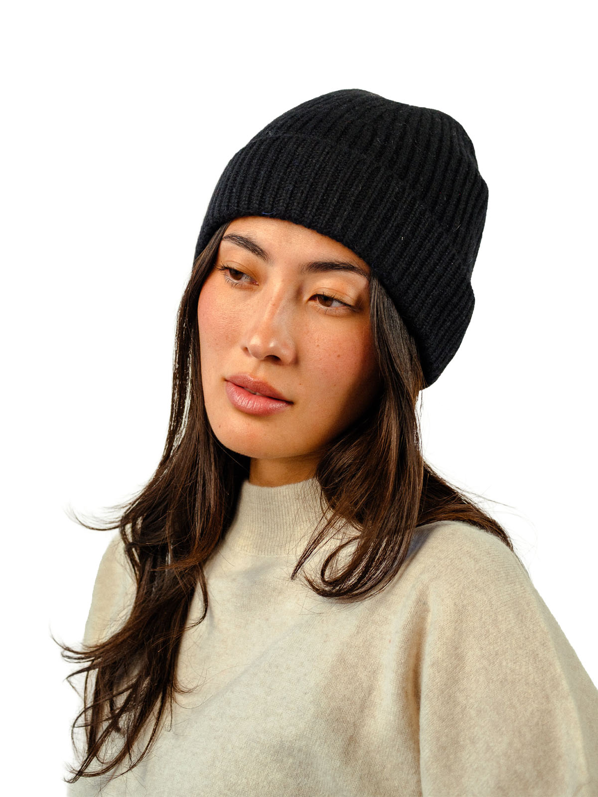 Visitor Clothing Kyma Cashmere Beanie Black