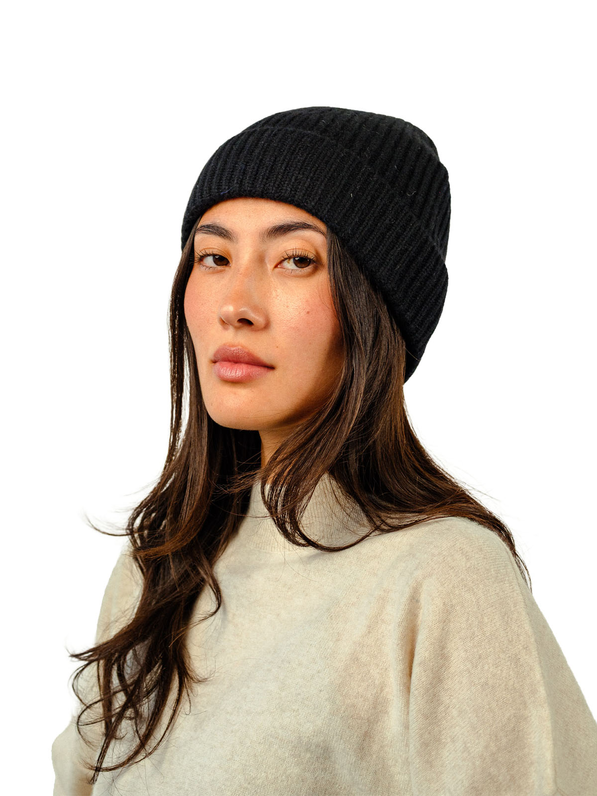 Visitor Clothing Kyma Cashmere Beanie Black