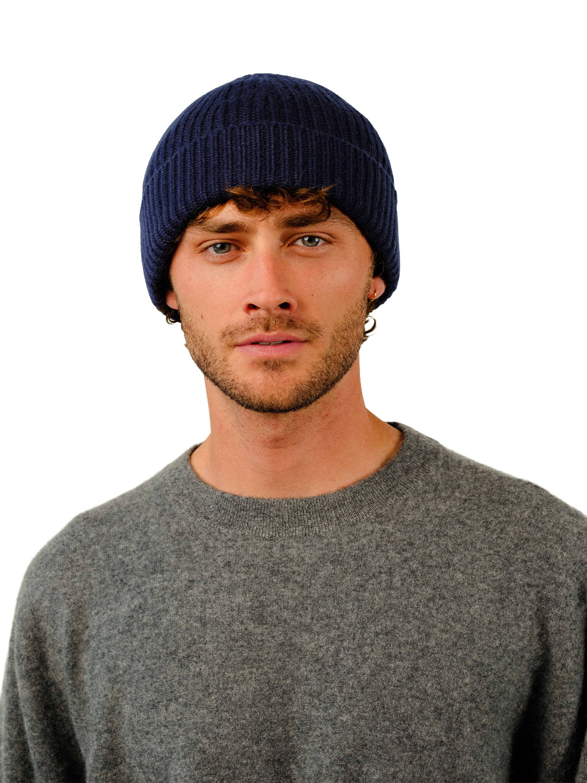 Visitor Clothing Kyma Cashmere Beanie Navy