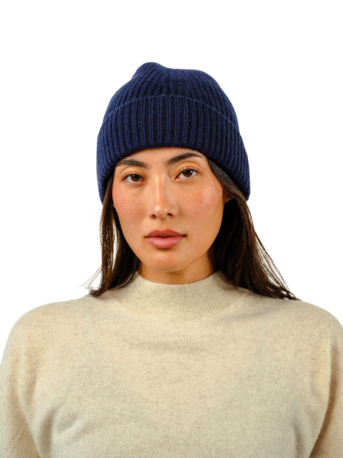 Visitor Clothing Kyma Cashmere Beanie Navy
