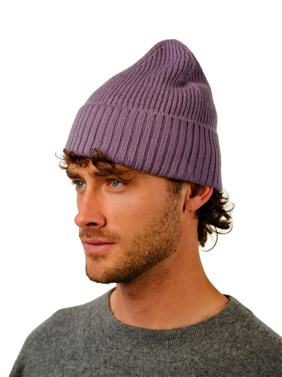 Visitor Clothing Nerine Cashmere Beanie Dust