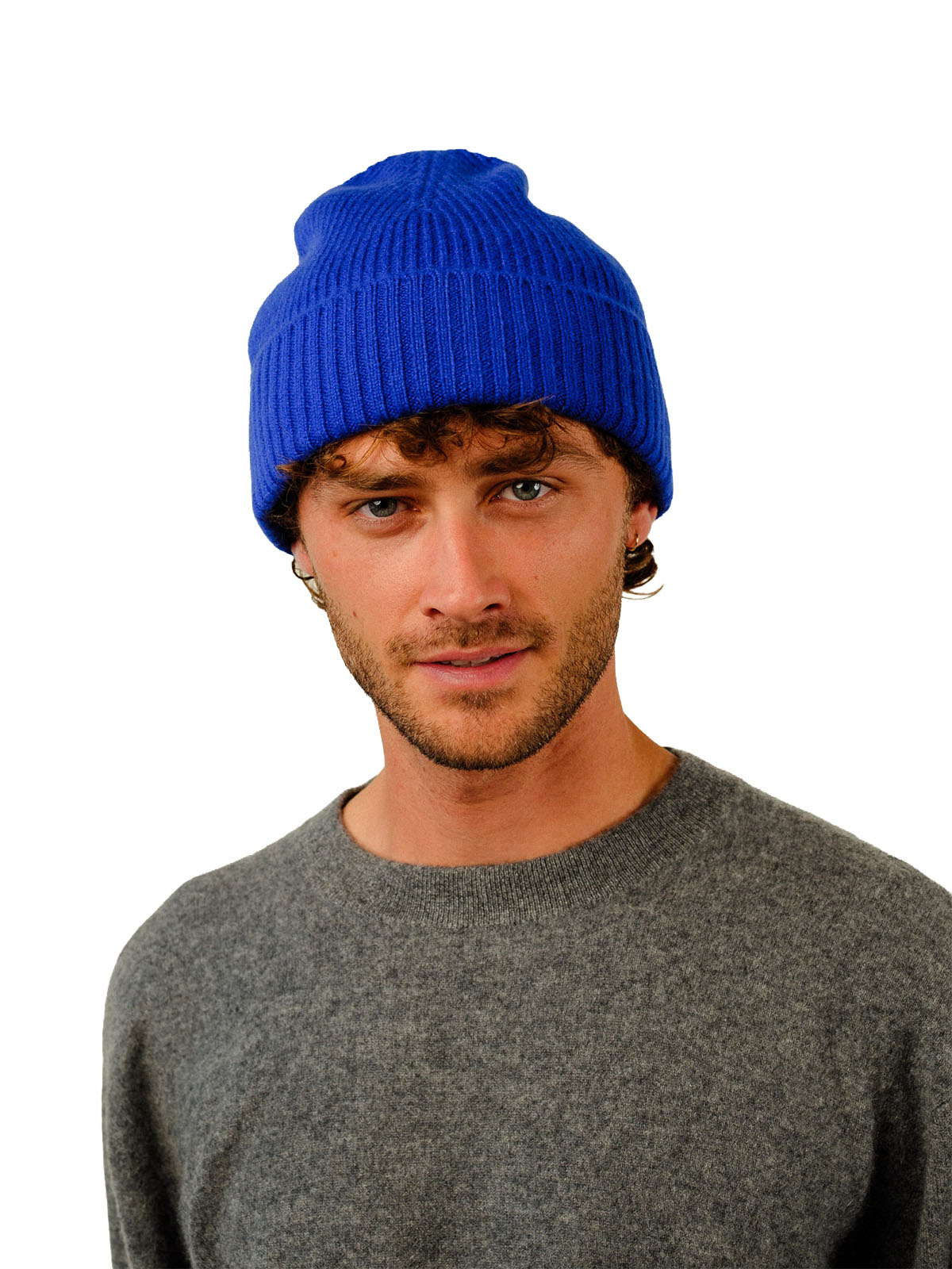 Visitor Clothing Nerine Cashmere Beanie Regatta