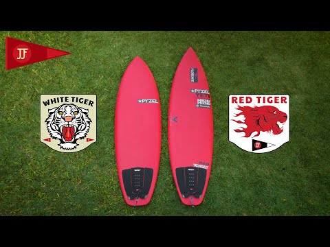 Pyzel Surfboards White Tiger FCS2 5-Fin 6'4 PU – Visitor Store
