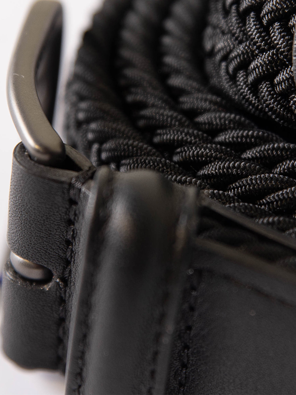 Anderson's 3.5cm Classic Elastic Woven Belt Navy