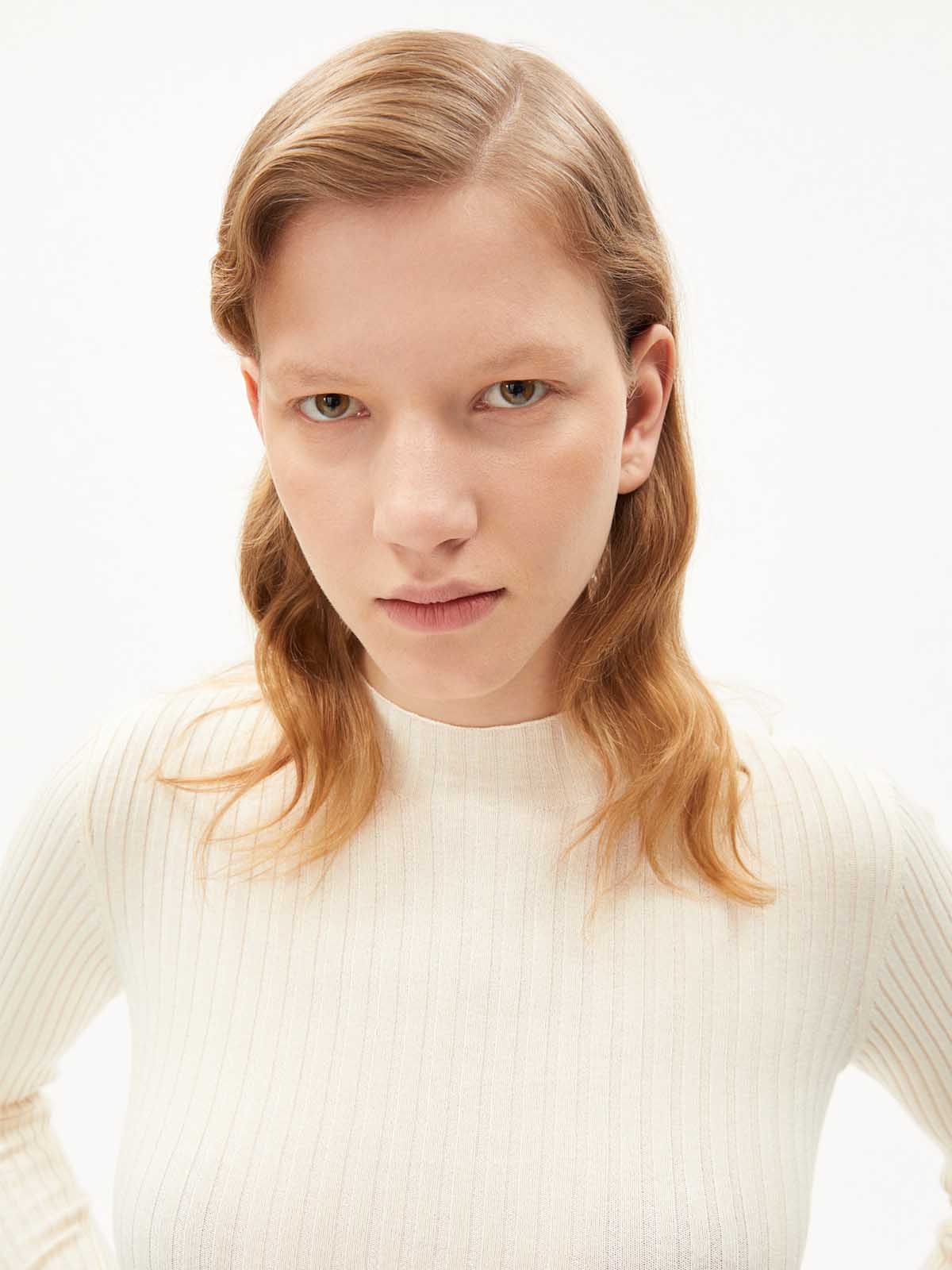 Armedangels Alaani Pullover Oatmilk