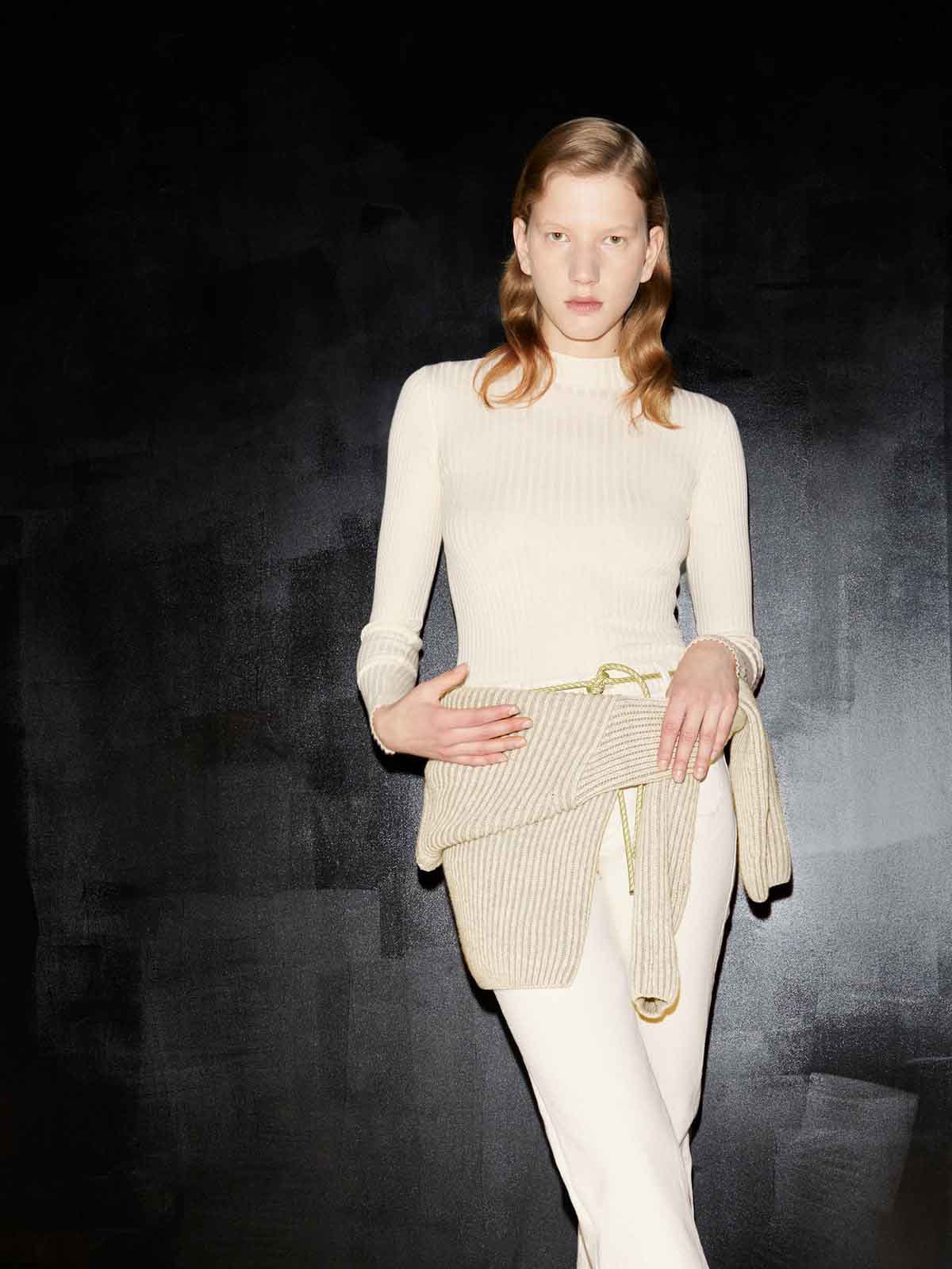 Armedangels Alaani Pullover Oatmilk