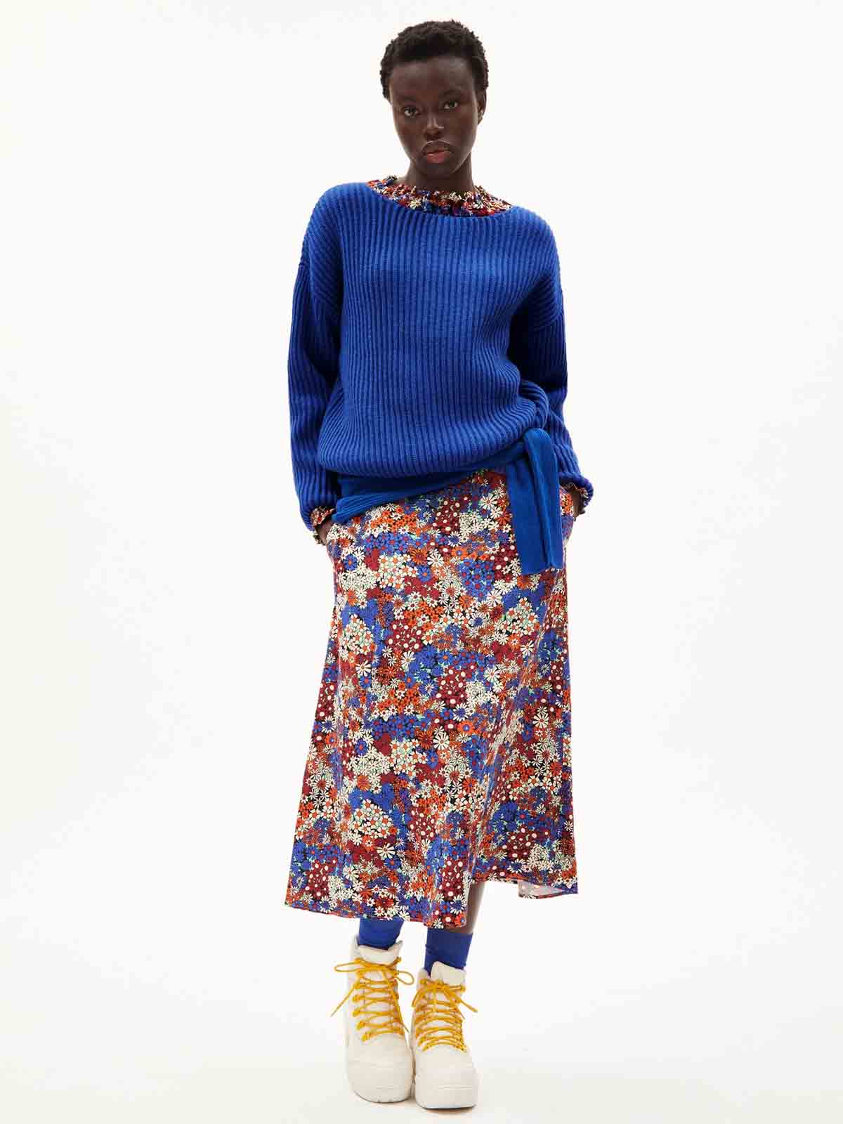 Armedangels Pullover Saadi Solid Dynamo Blue