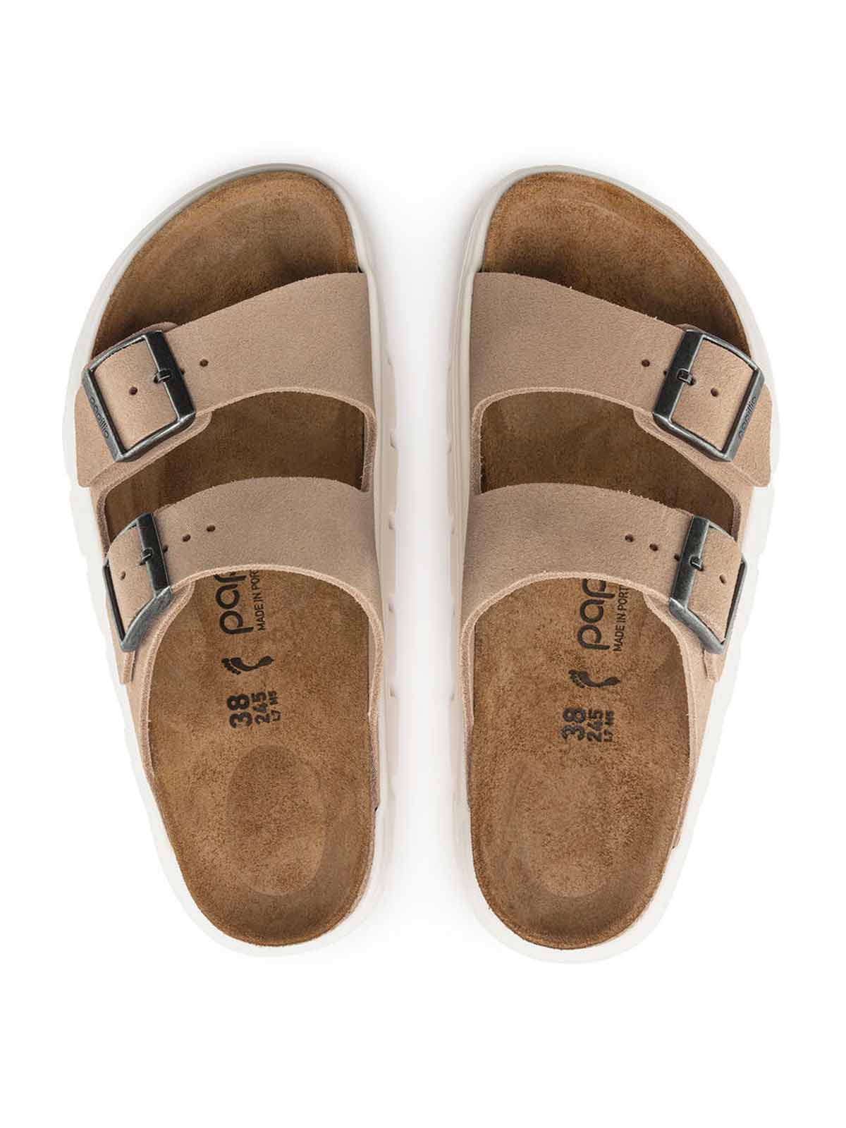 Birkenstock Arizona Chunky Leve Warm Sand Narrow Fit