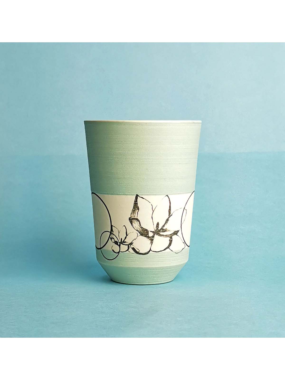 Bleu Tropique Tasse Alma Mint Art