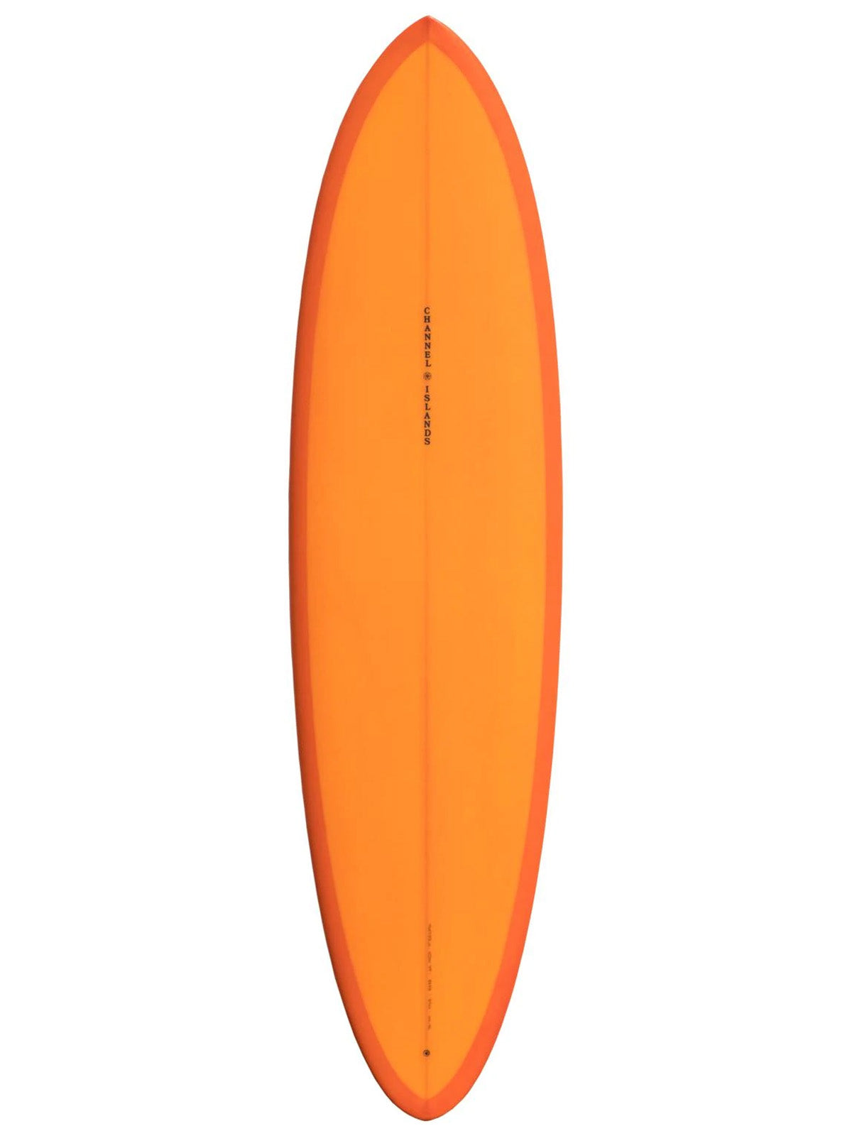 Channel Island Surfboards CI Mid 7'0 US-Box + Future Side Fins PU Orange Tint