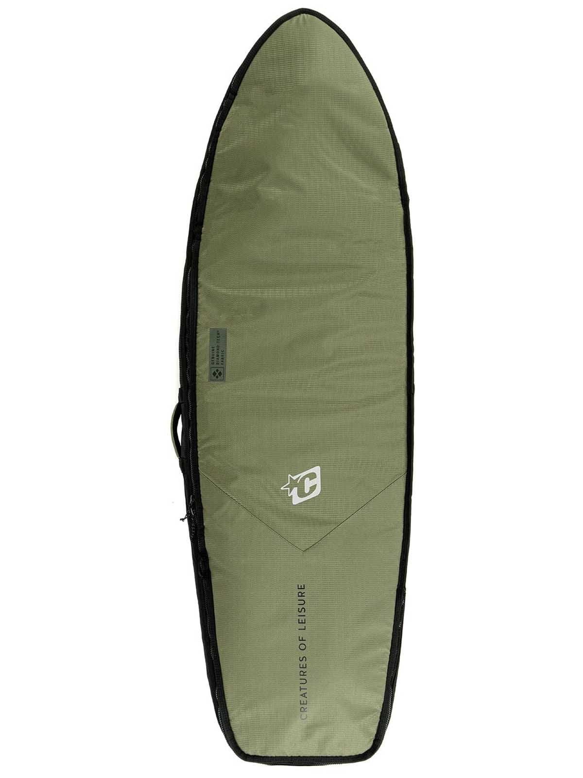 Creatures Of Leisure Fish Double DT2.0 Boardbag Military Black 6'7''