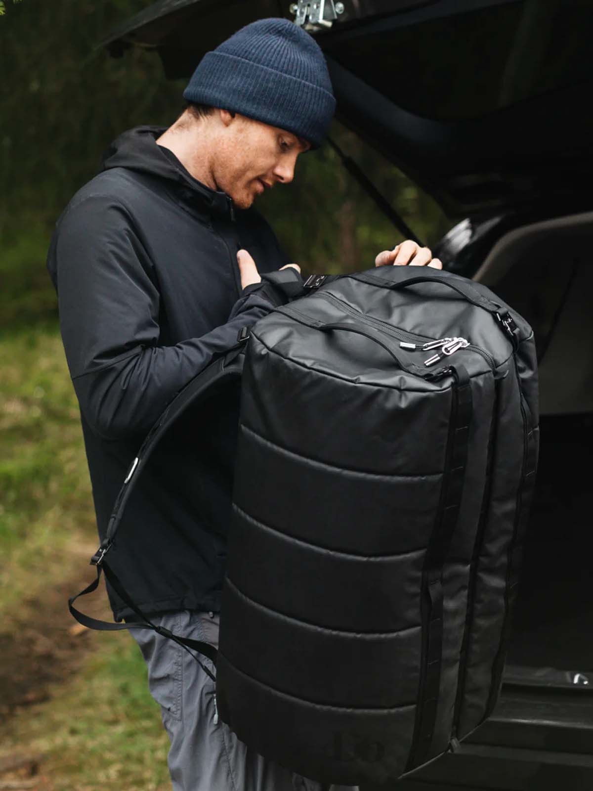 Db The Hytta 70L Split Duffel Black Out