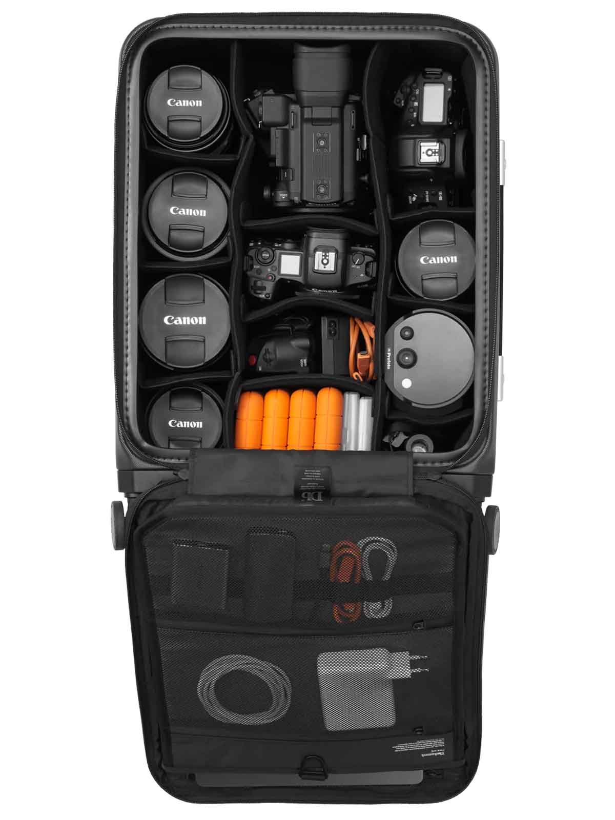 Db Ramverk Pro Front Access Carry-On Silver