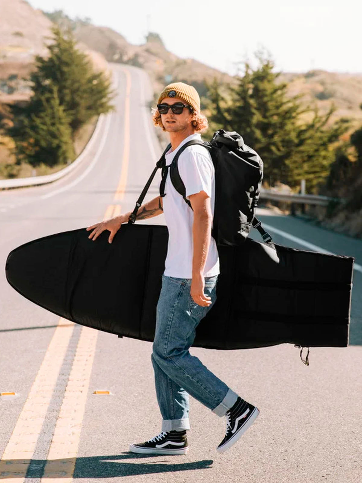 Db The Shelter Single Surfbag 5'3 - 6'4 Black Out