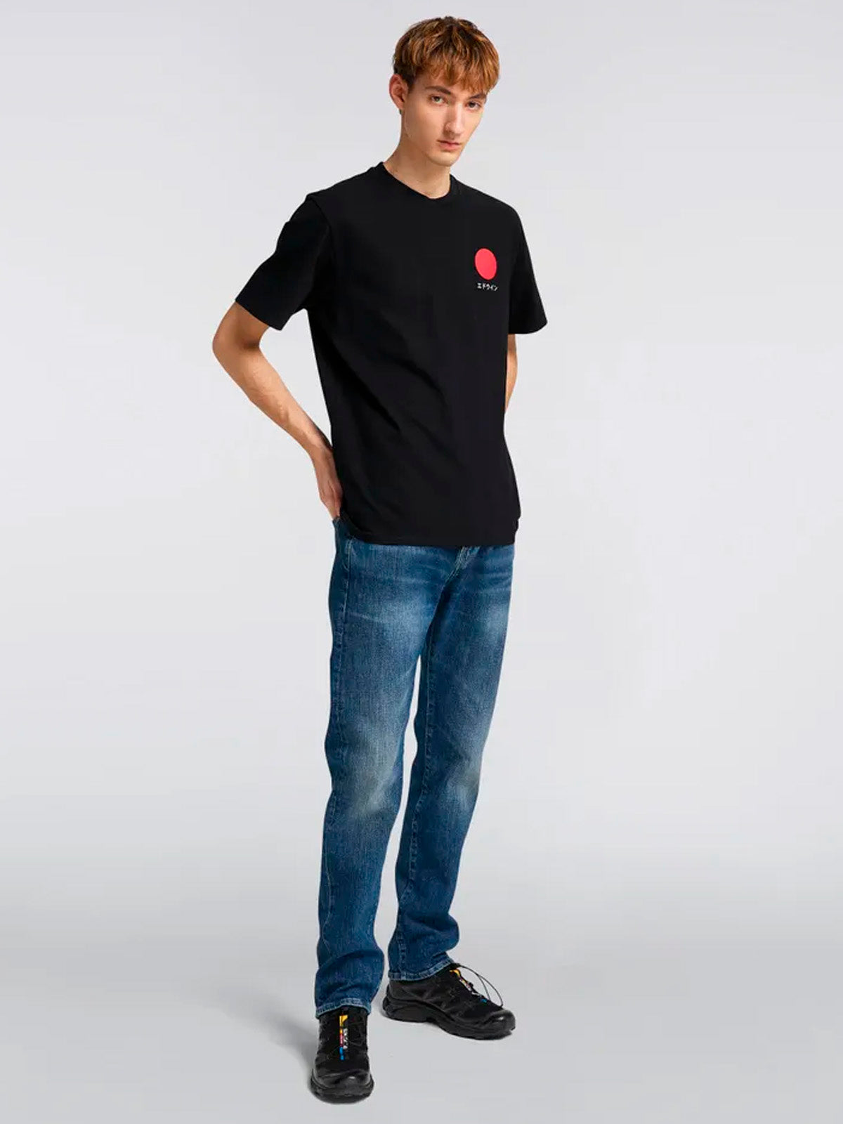 Edwin Japanese Sun T-Shirt Black